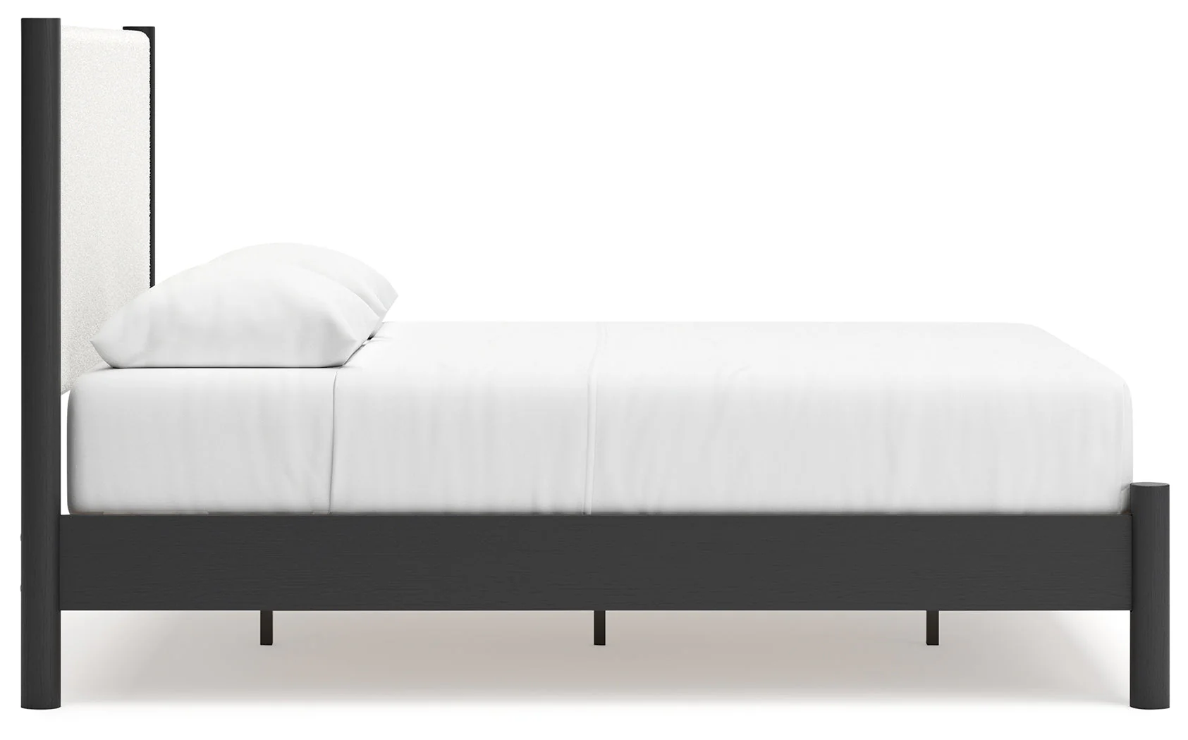 Cadmori Black/White Queen Upholstered Panel Bed (Online Special Price) - Image 8
