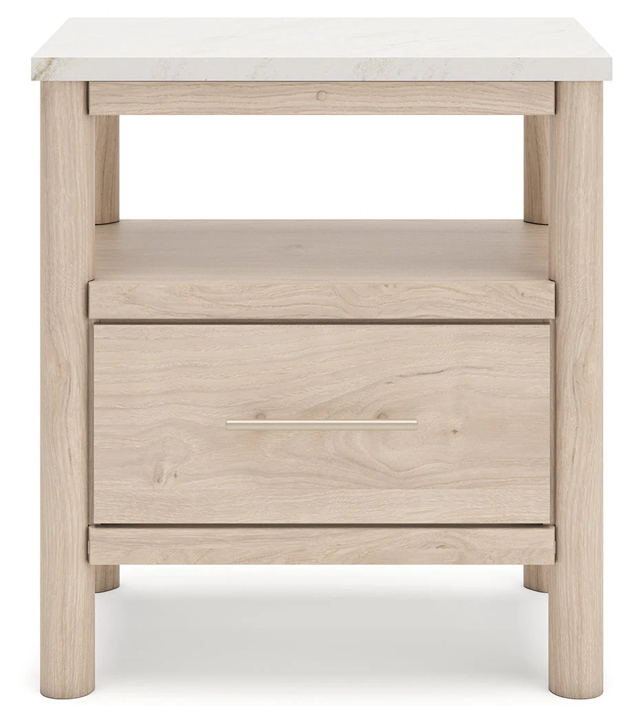 Cadmori Tan Queen Panel Bedroom Set with Dresser and 2 Nightstands (Online Special Price) - Image 8