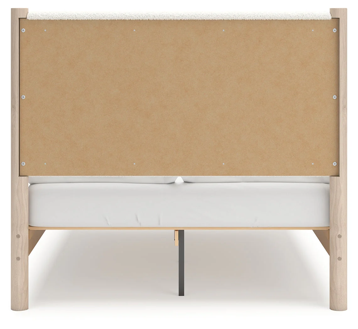Cadmori Two-tone Full Upholstered Panel Youth Bed (Online Special Price) - Image 6