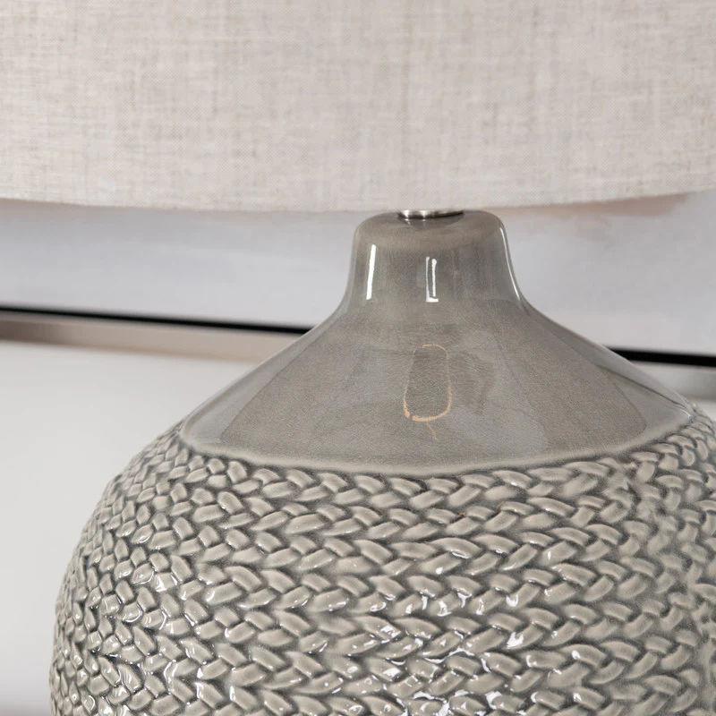 Cairo Grey Table Lamp - Image 5