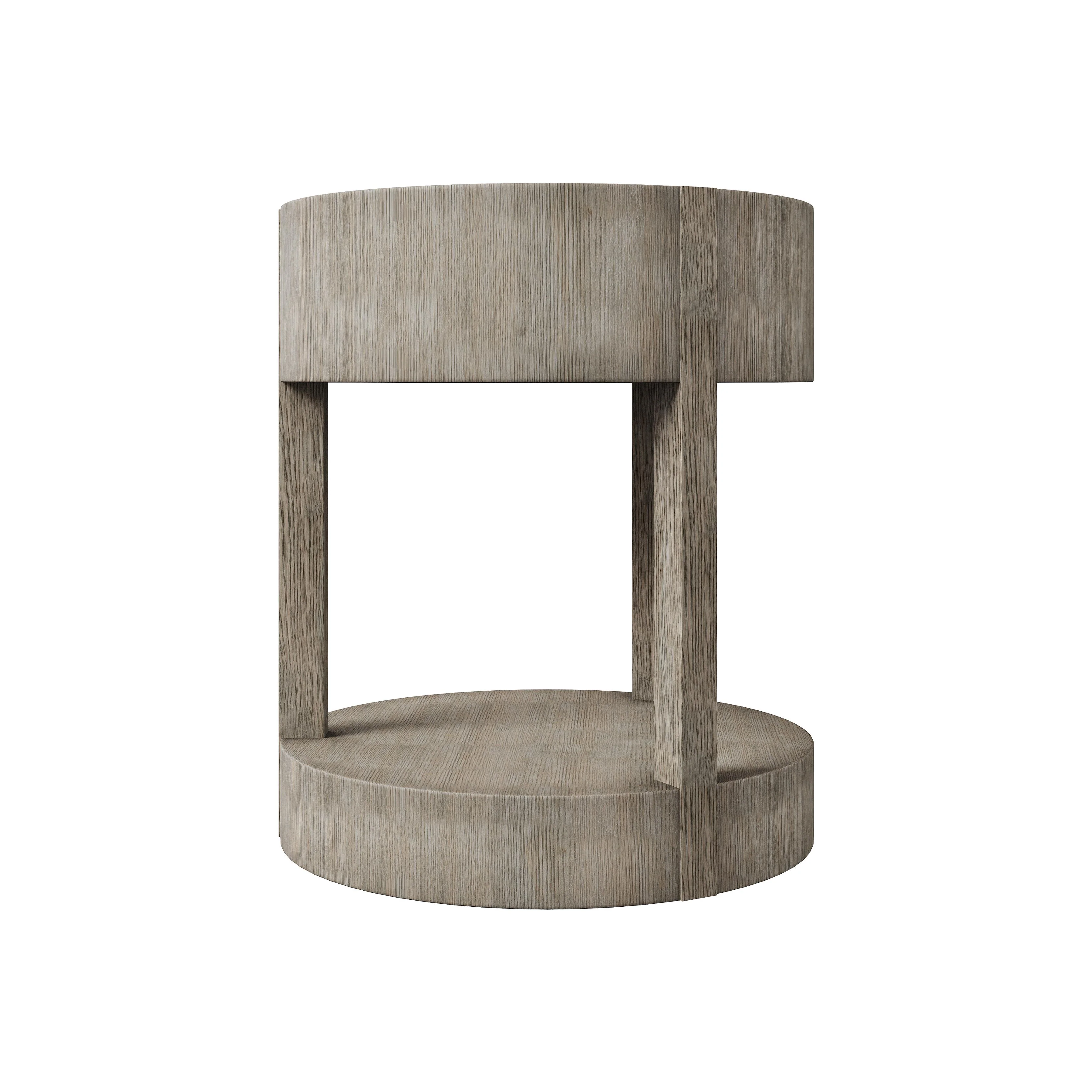 Calder Rustic Grey Nightstand - Image 5