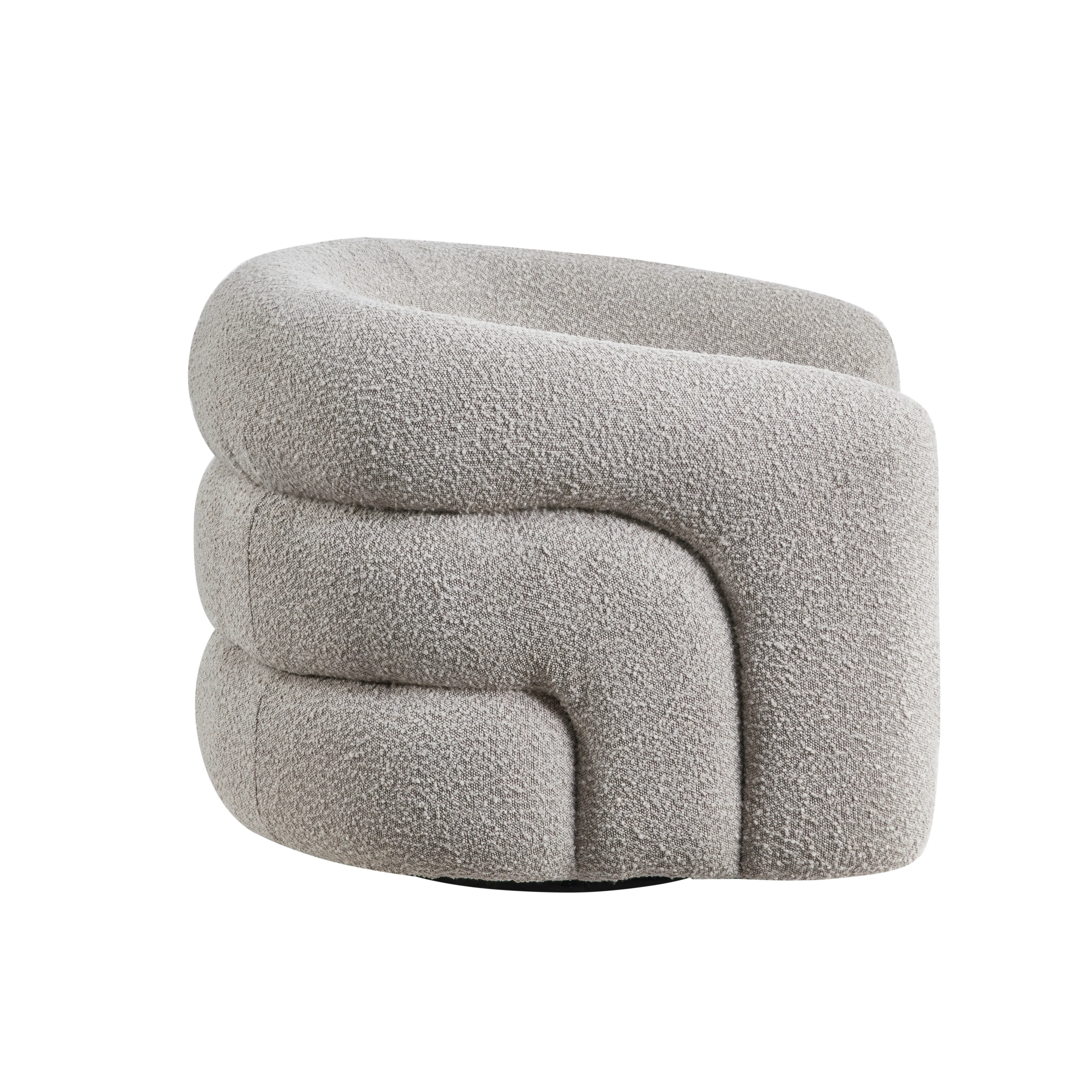 Caldera Gray Swivel Chair - Image 3