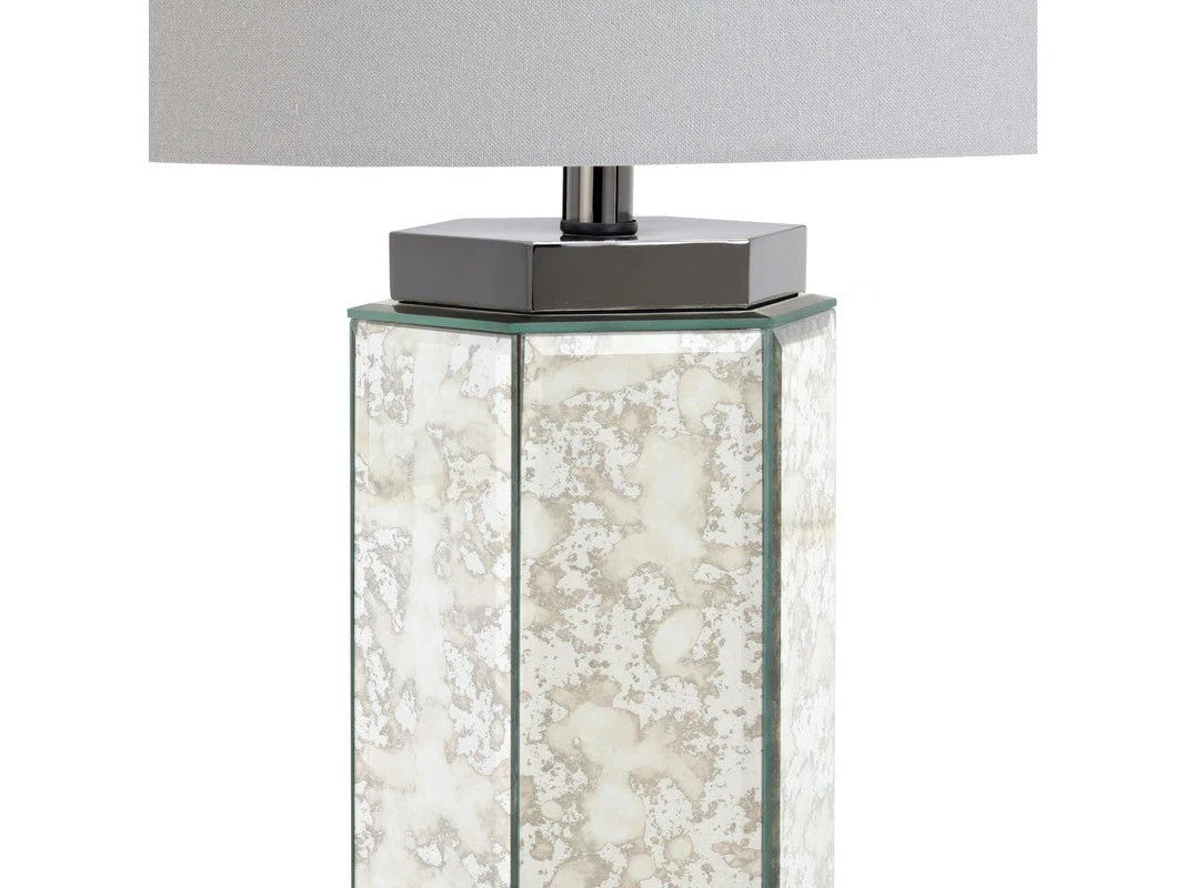 Callisto Silver Table Lamp (Set of 2)