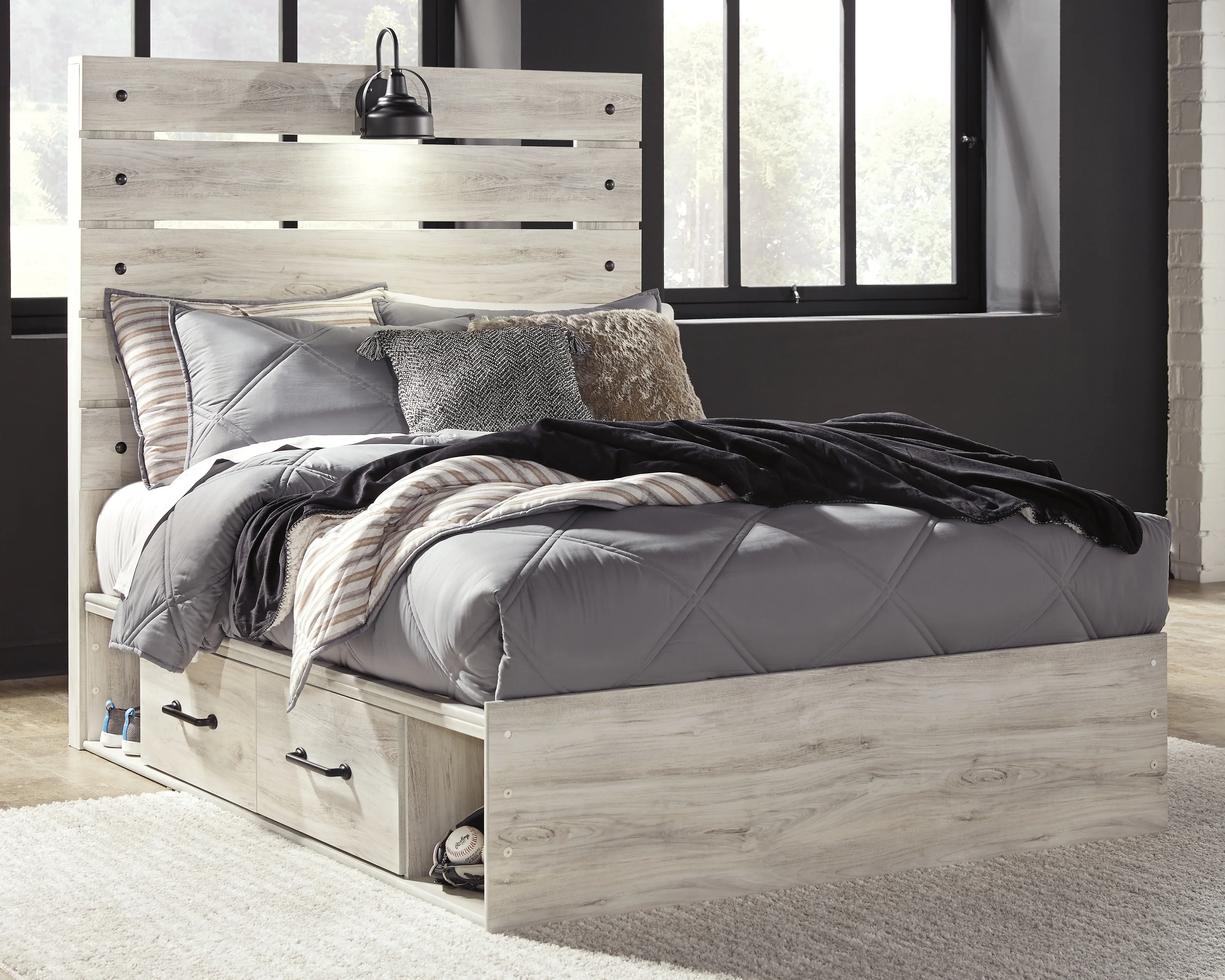 Cambeck Whitewash Full Panel Bed, Dresser, Chest and Nightstand (Online Special Price) - Image 24