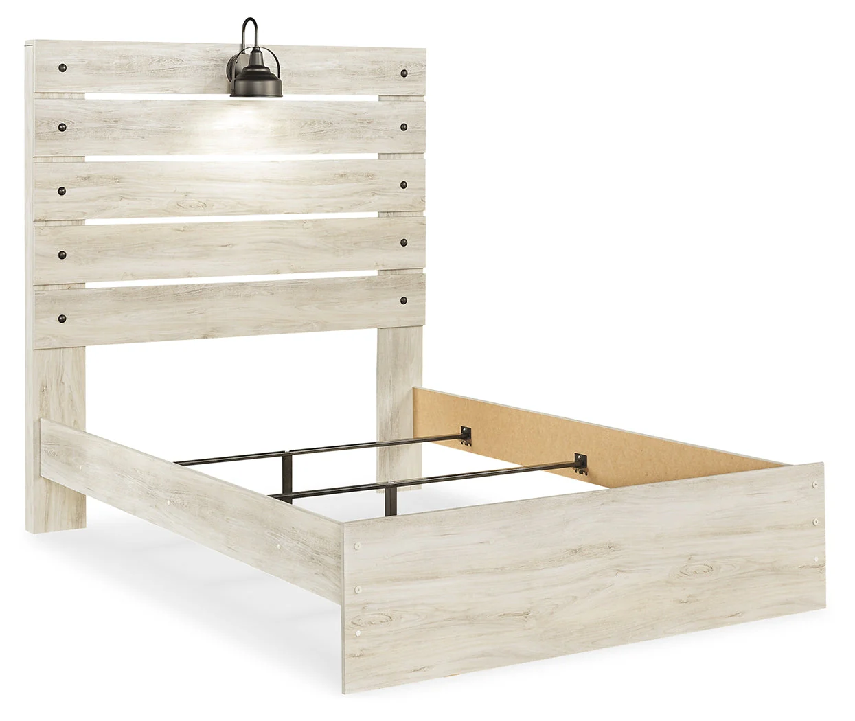 Cambeck Whitewash Full Panel Bedroom Set with Dresser, Mirror, Chest and 2 Nightstands (Online Special Price) - Image 12