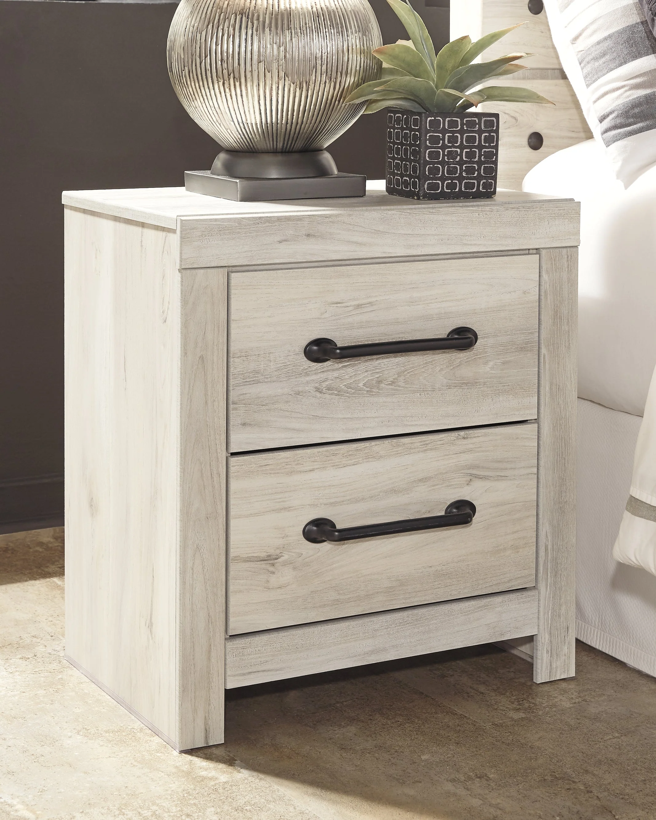 Cambeck Whitewash Full Panel Storage Bedroom Set with Dresser and Nightstand (Online Special Price) - Image 20
