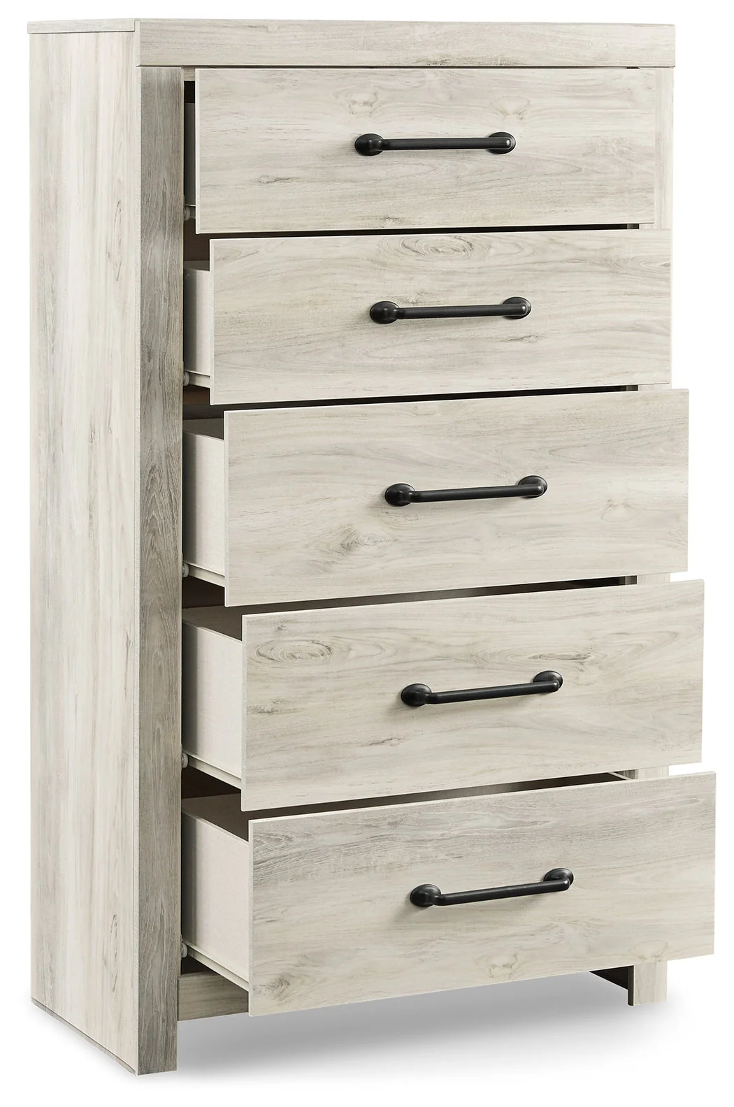 Cambeck Whitewash King Panel Bedroom Set with Storage, Chest and Nightstand (Online Special Price) - Image 7