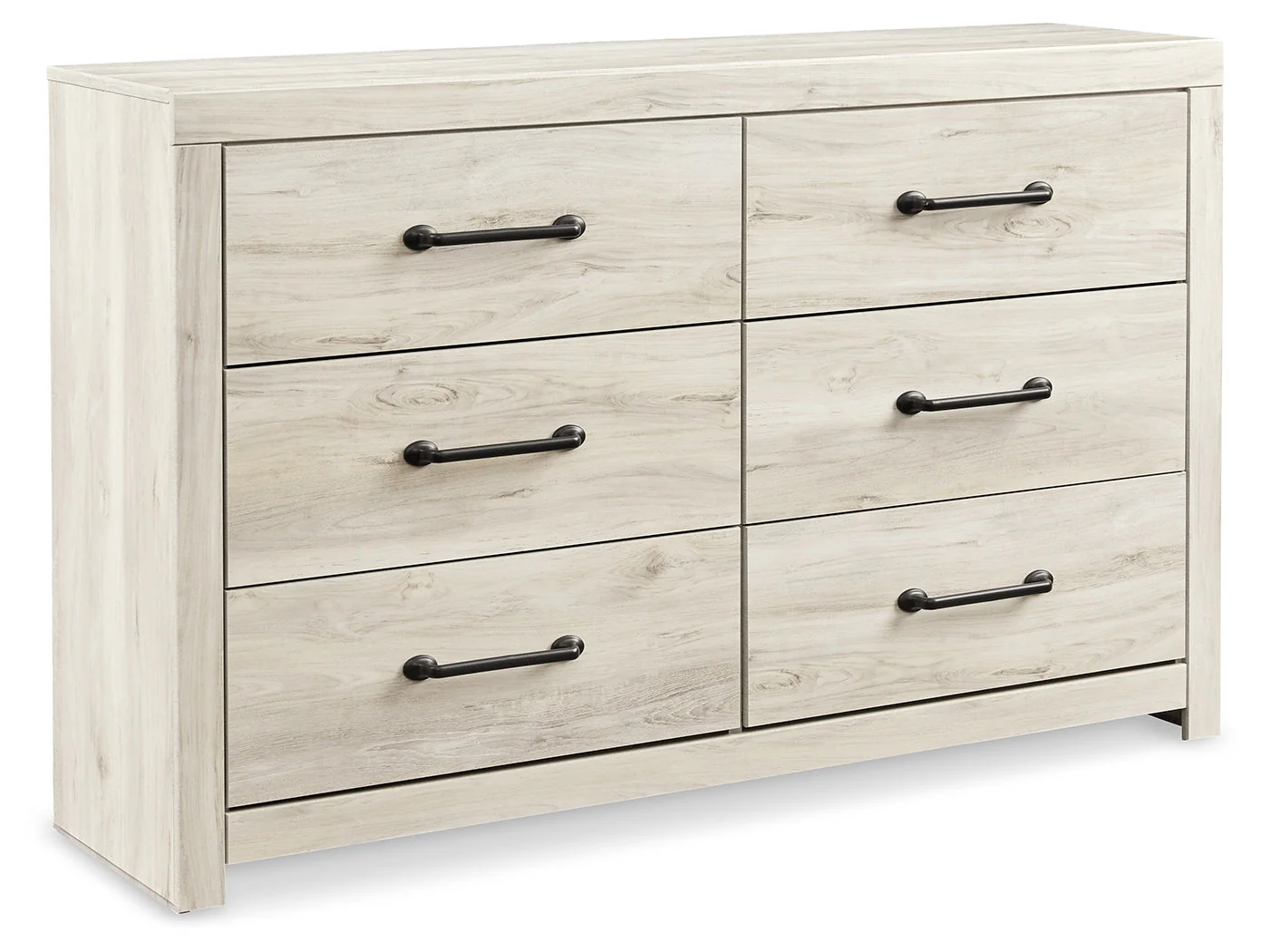 Cambeck Whitewash King Panel Storage Bedroom Set with Dresser and 2 Nightstands (Online Special Price) - Image 3