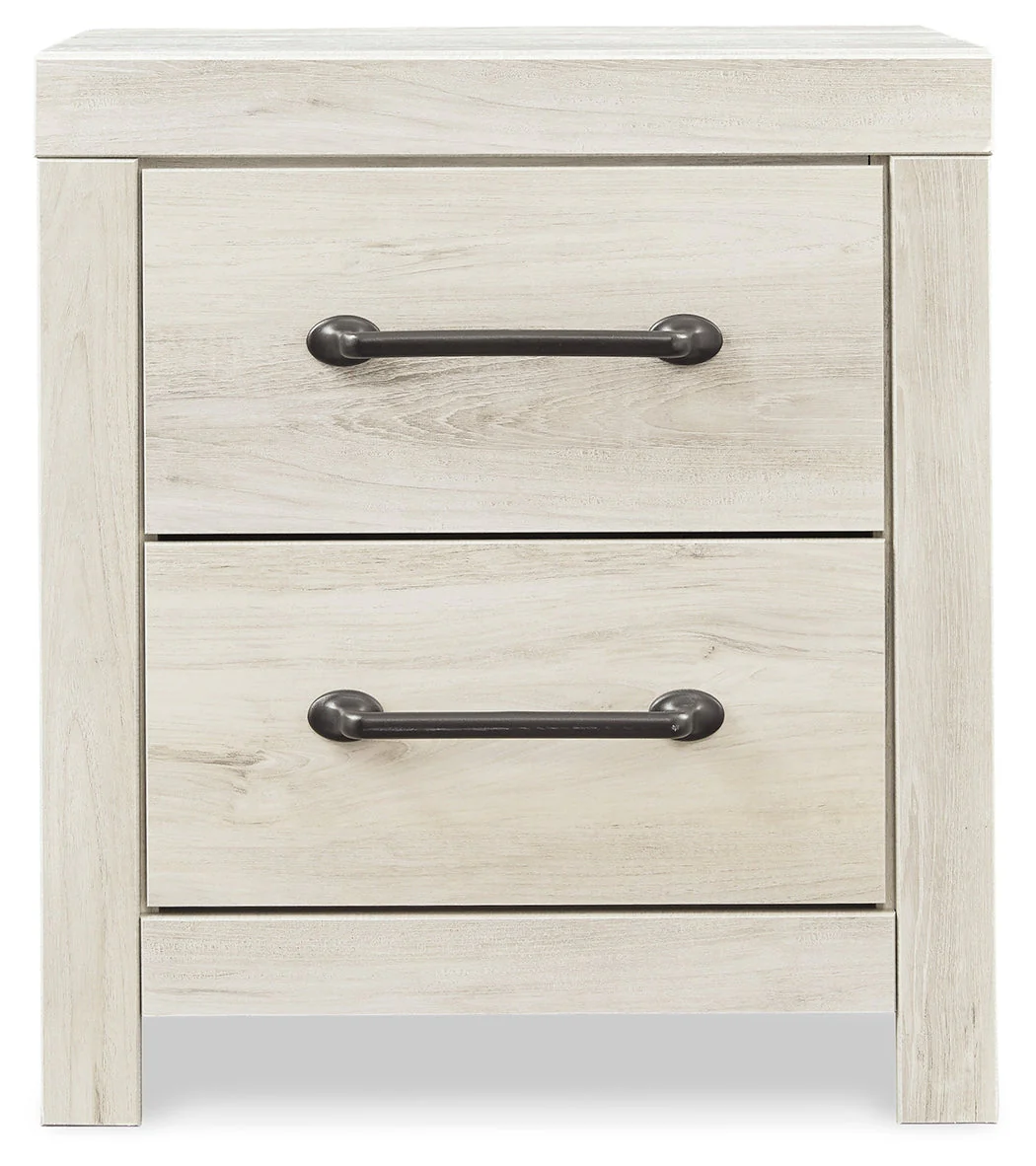 Cambeck Whitewash King Panel Storage Bedroom Set with Dresser, Mirror, Chest and Nightstand (Online Special Price) - Image 14
