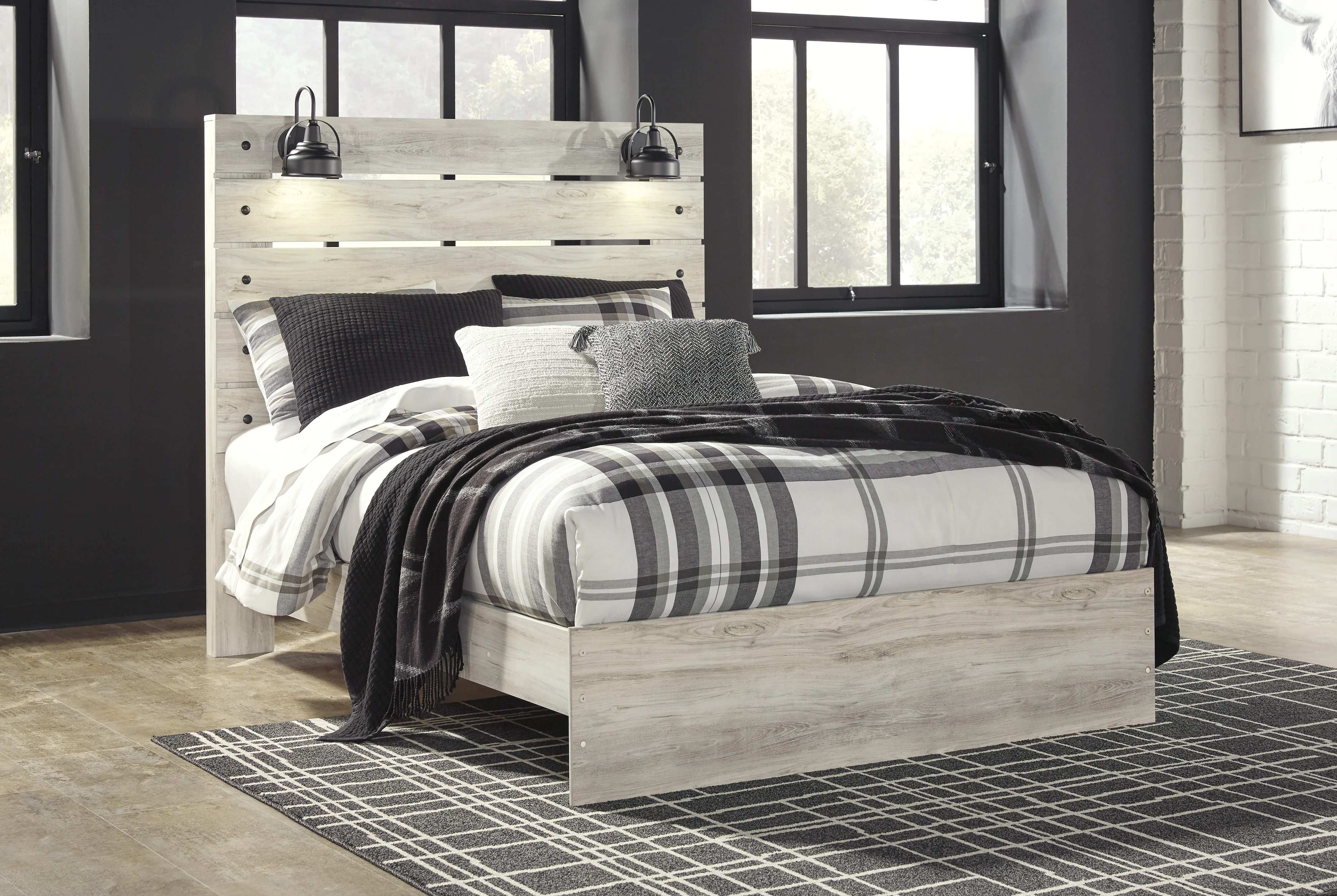 Cambeck Whitewash Queen Panel Bedroom Set with Chest - Image 12