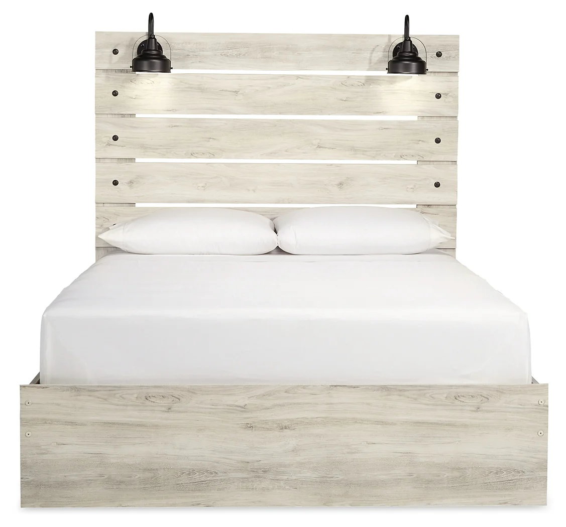 Cambeck Whitewash Queen Panel Bedroom Set with Chest - Image 7