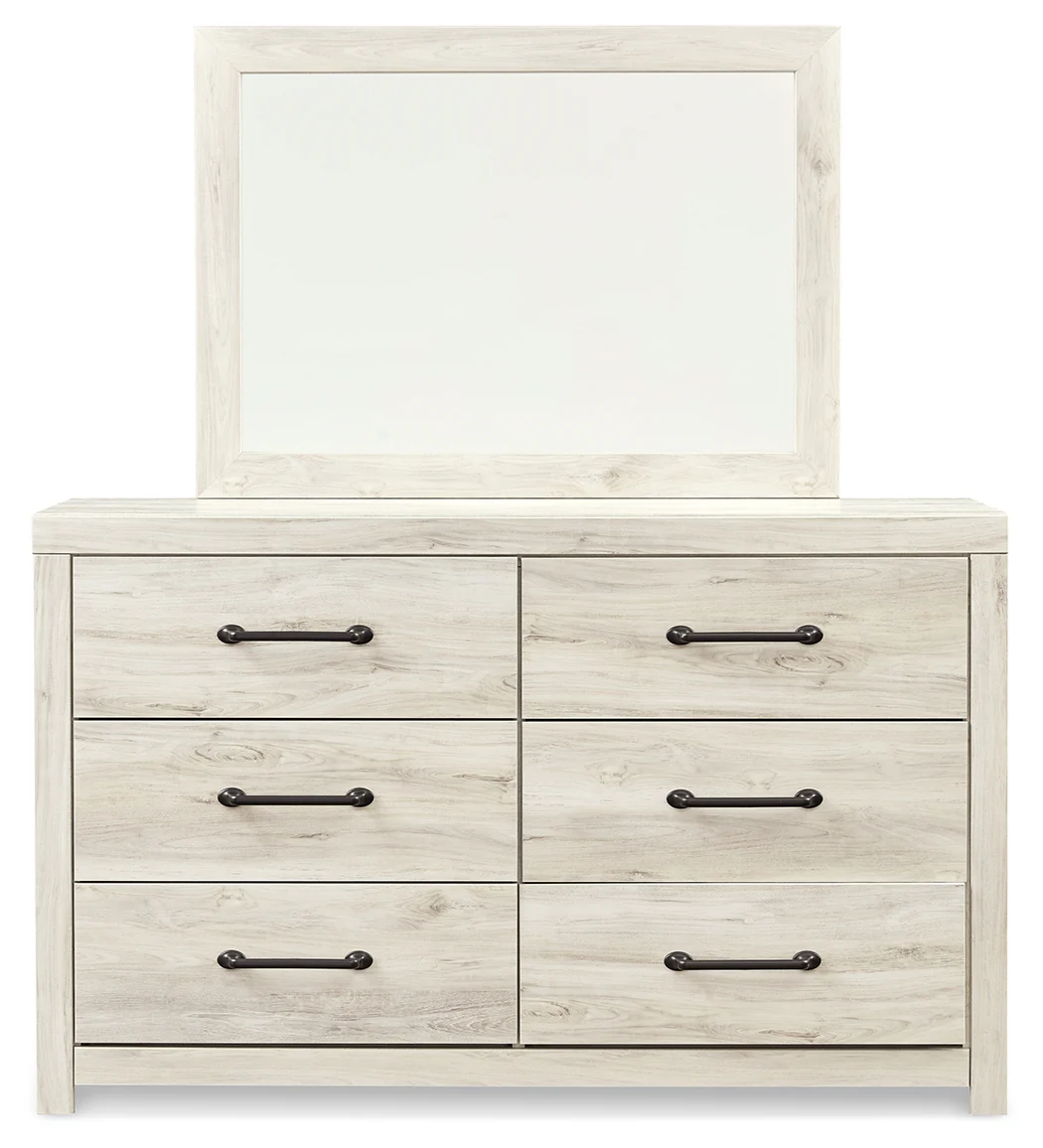 Cambeck Whitewash Queen Panel Storage Bed, Dresser, Mirror, Chest and Nightstand (Online Special Price) - Image 3
