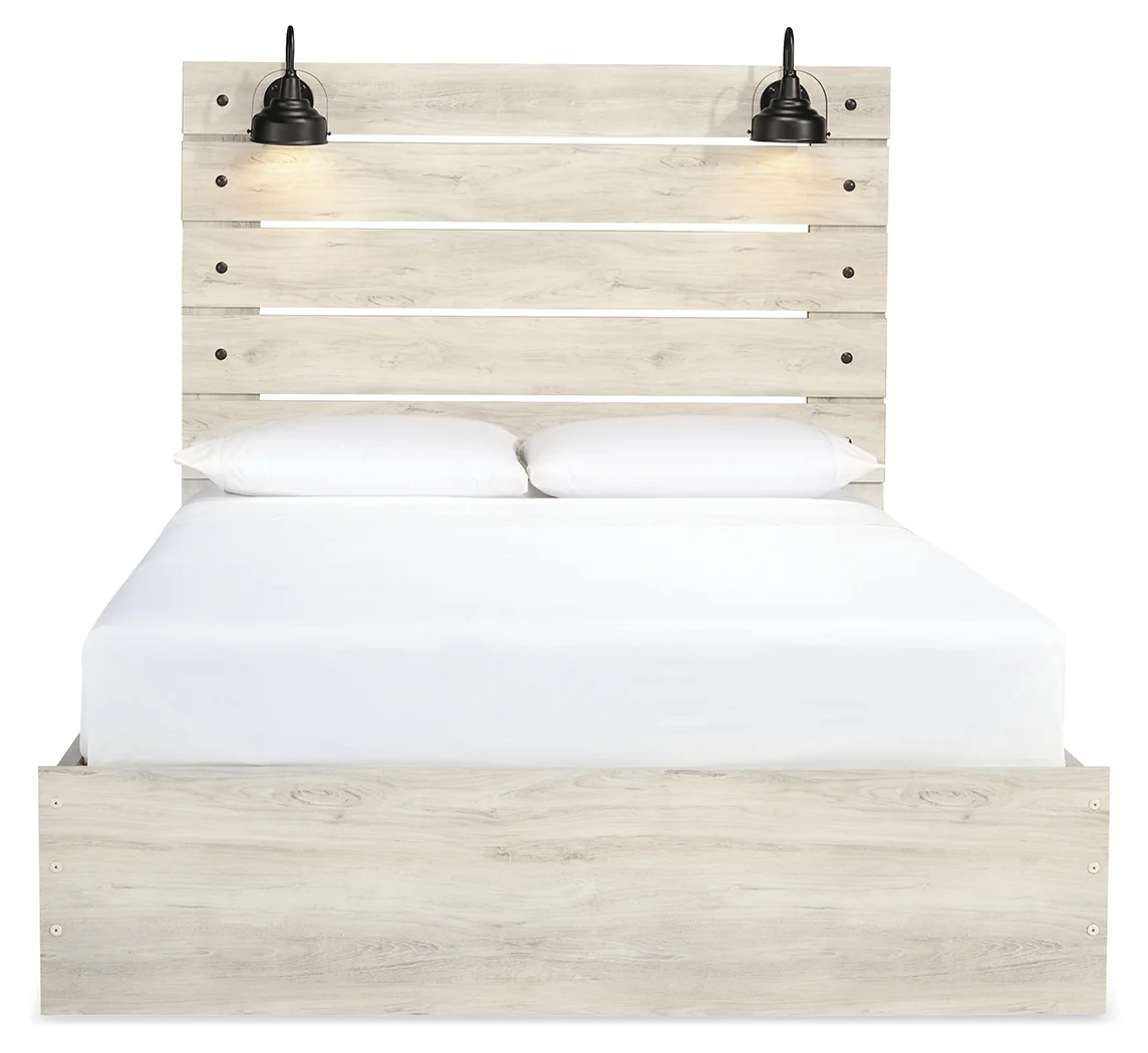 Cambeck Whitewash Queen Panel Storage Bed, Dresser, Mirror, Chest and Nightstand (Online Special Price) - Image 6