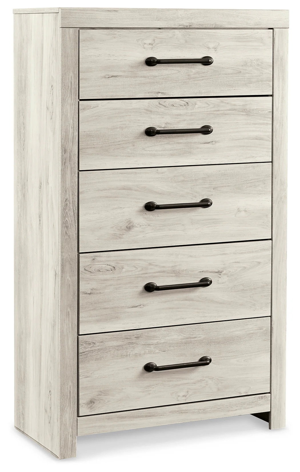 Cambeck Whitewash Twin Panel Bedroom Set with Storage, Dresser, Mirror, Chest and 2 Nightstands (Online Special Price) - Image 6