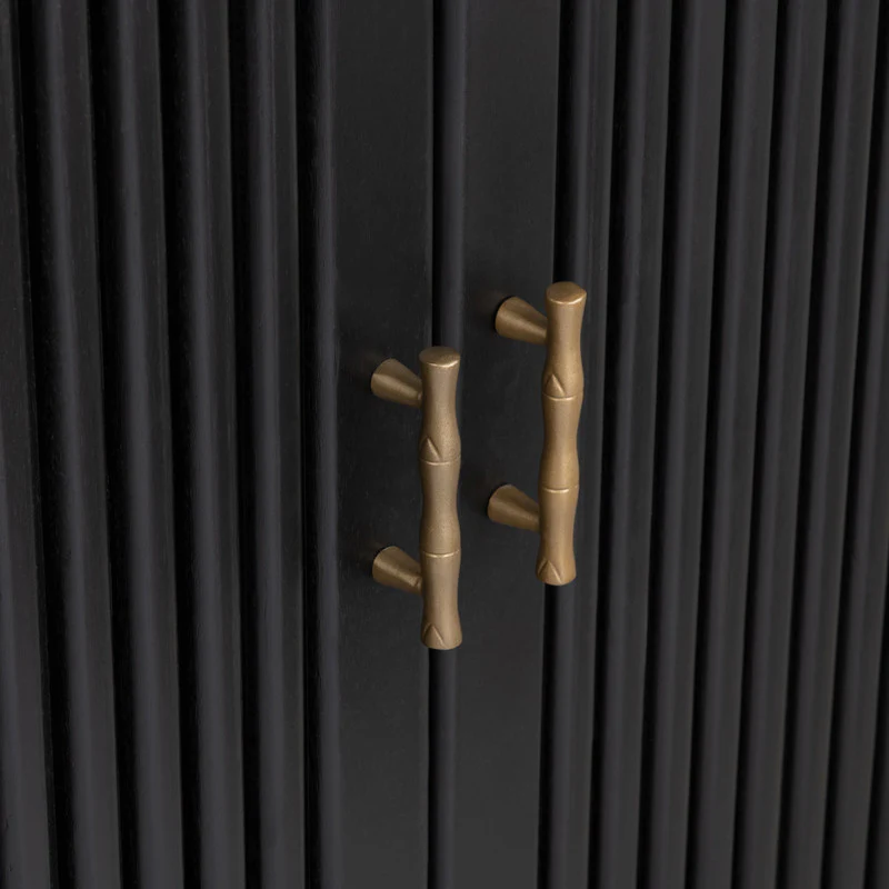 Camden Black Two Door Cabinet - Image 4