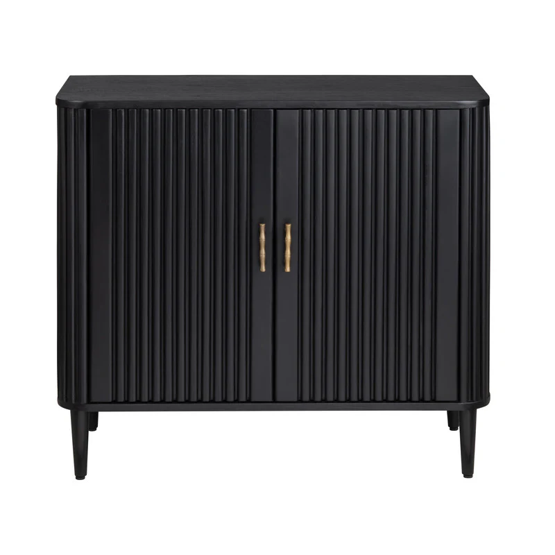 Camden Black Two Door Cabinet - Image 5