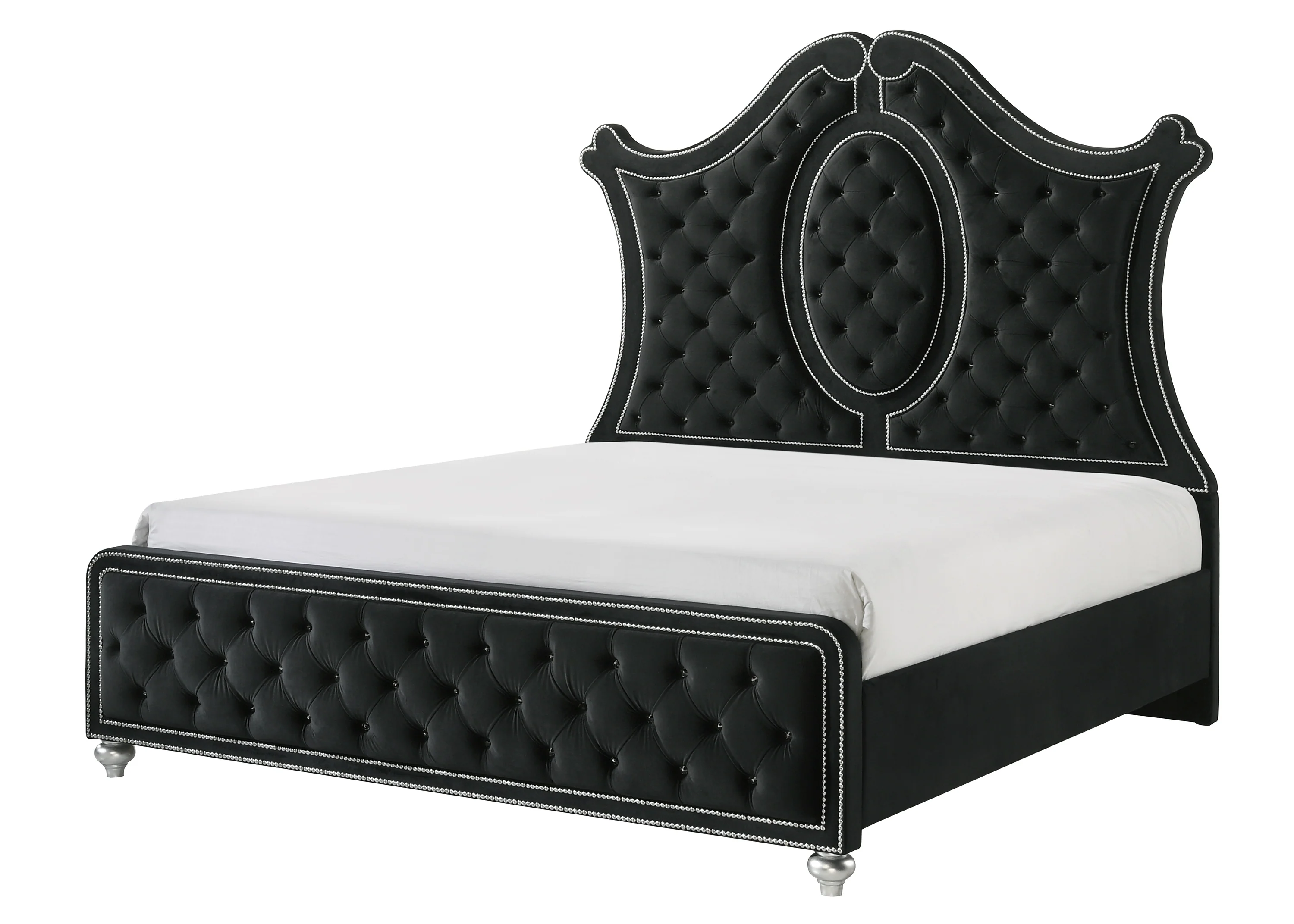 Cameo Black Panel Bedroom Set - Image 2