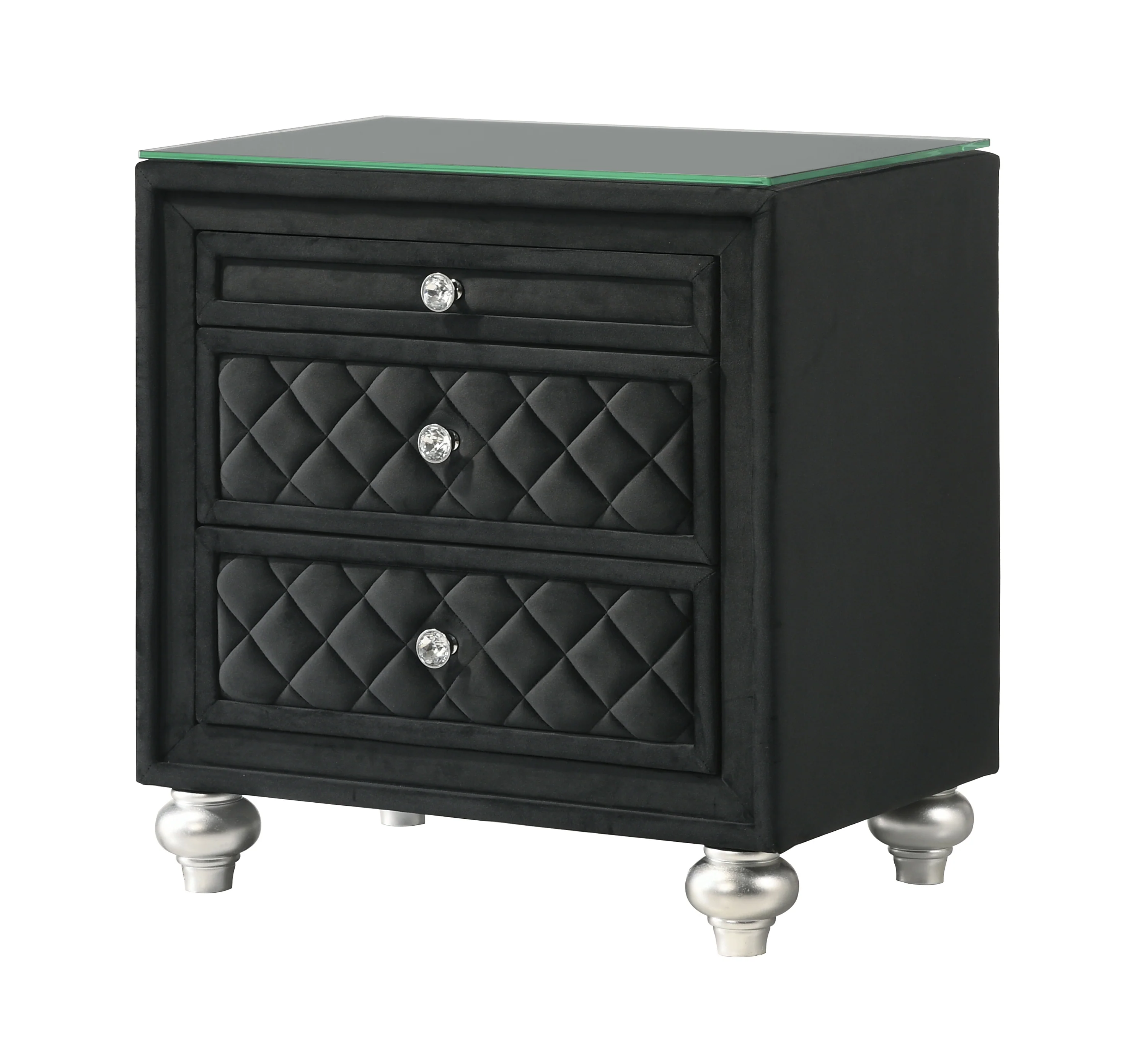 Cameo Black Panel Bedroom Set - Image 9