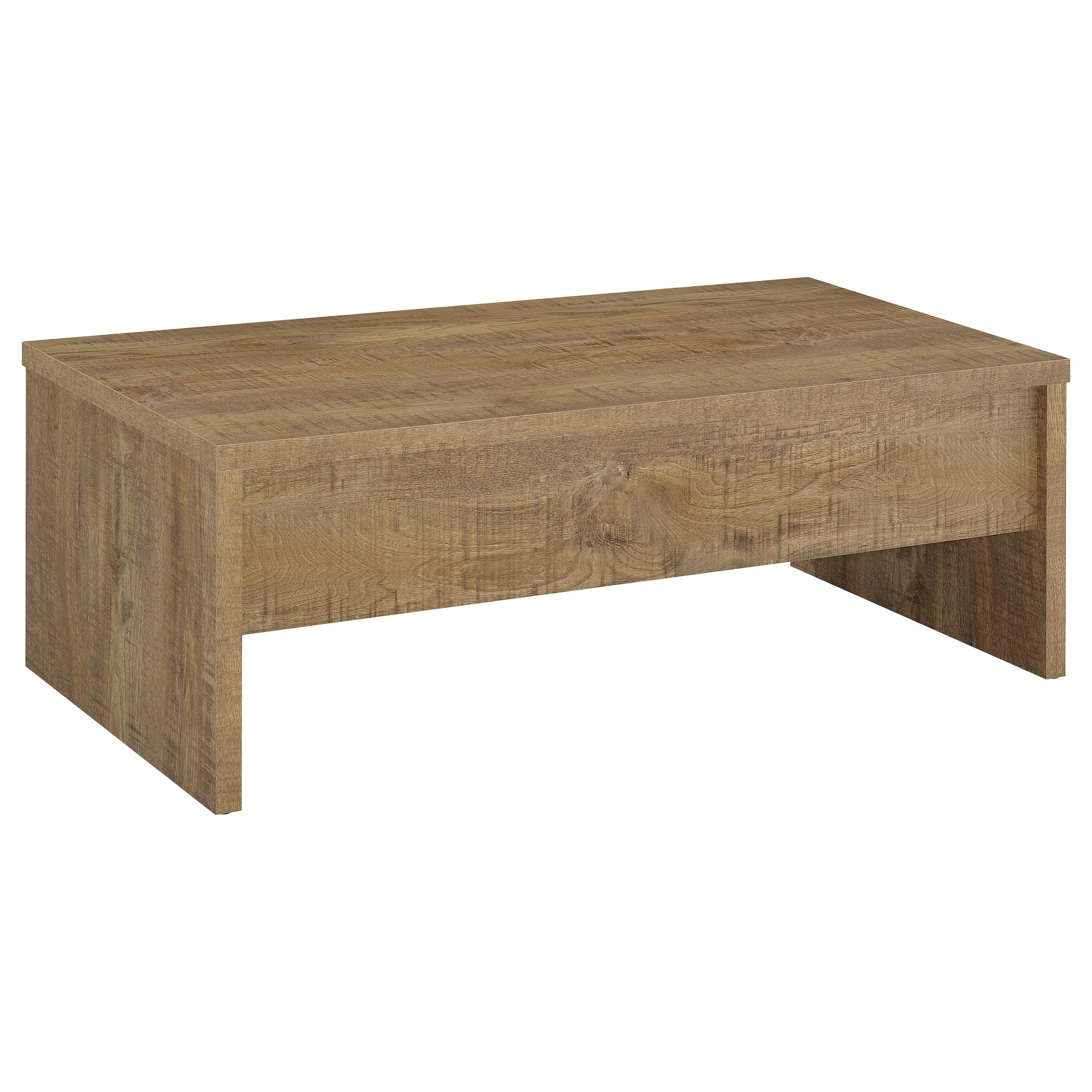 Canoga Mango 2-piece Lift Top Cocktail Coffee Table Set - Image 8