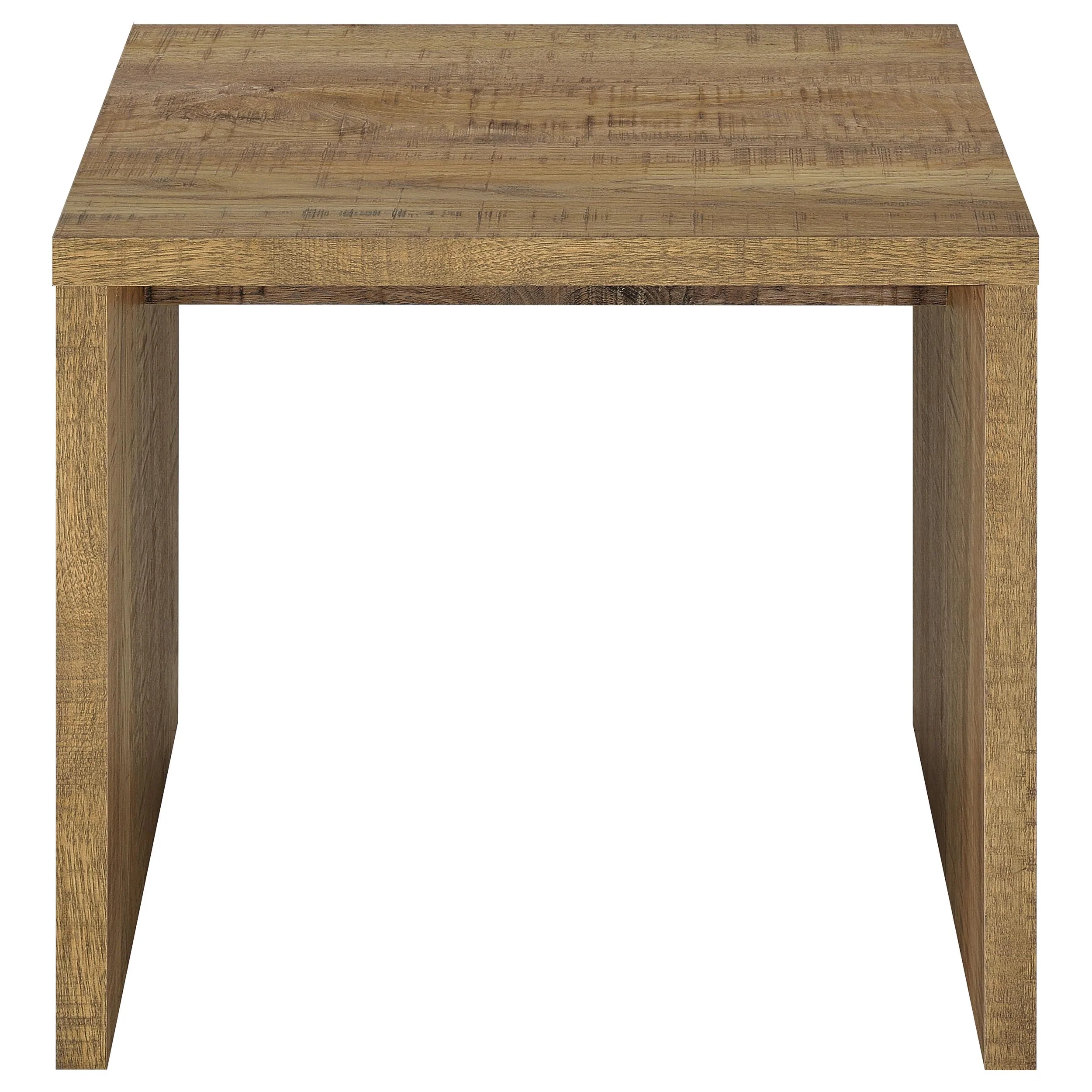 Canoga Mango 3-piece Lift Top Cocktail Coffee Table Set - Image 4
