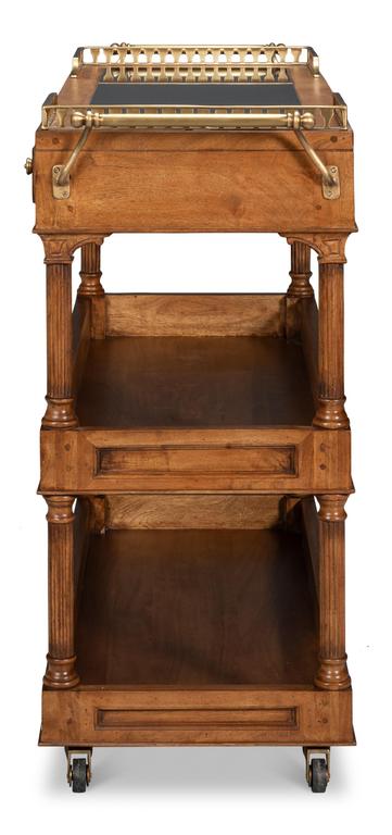 Capital Brown Serving Cart - Image 2