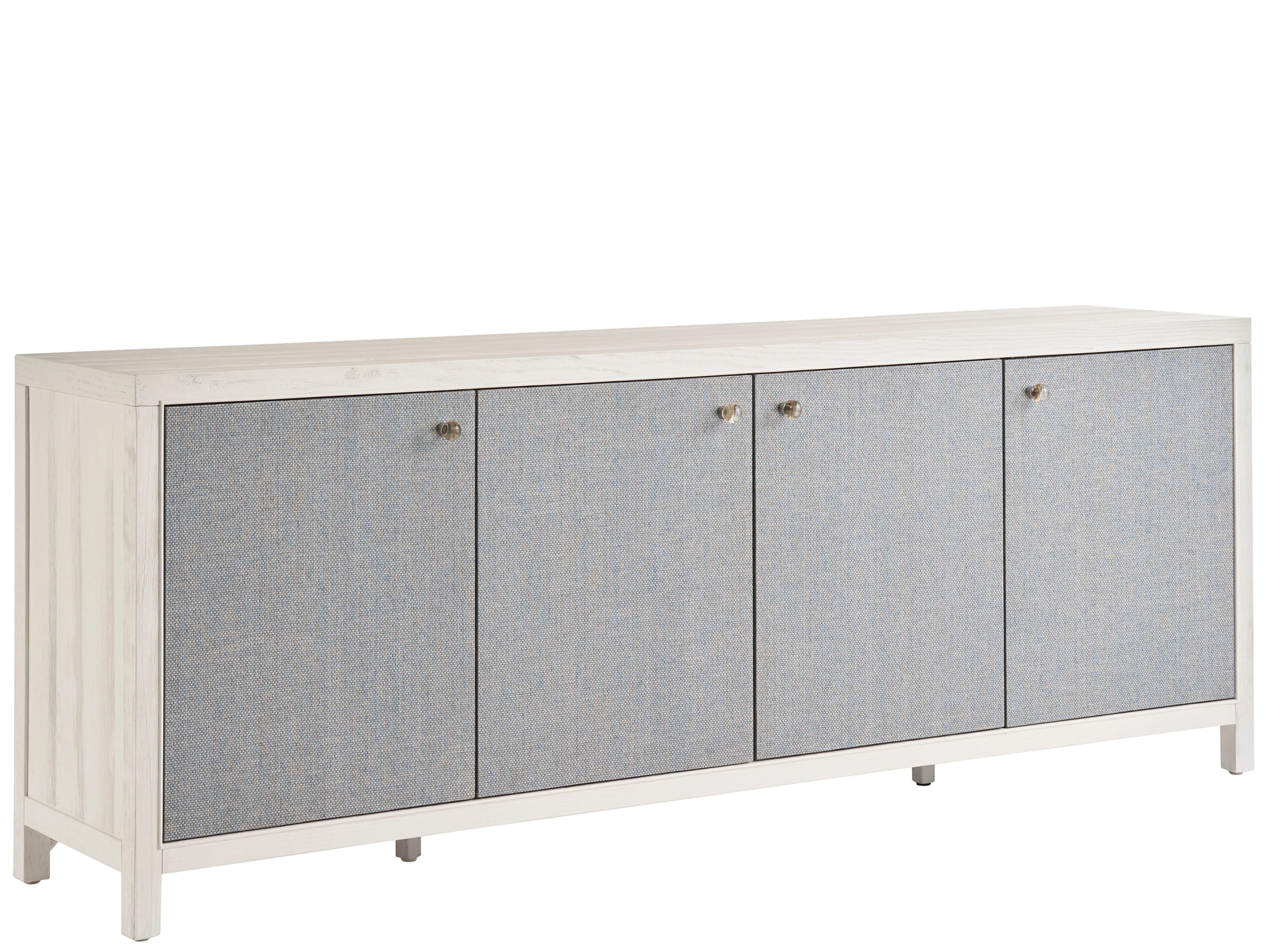 Captiva White Sand/Blue Seagrass Credenza - Image 4
