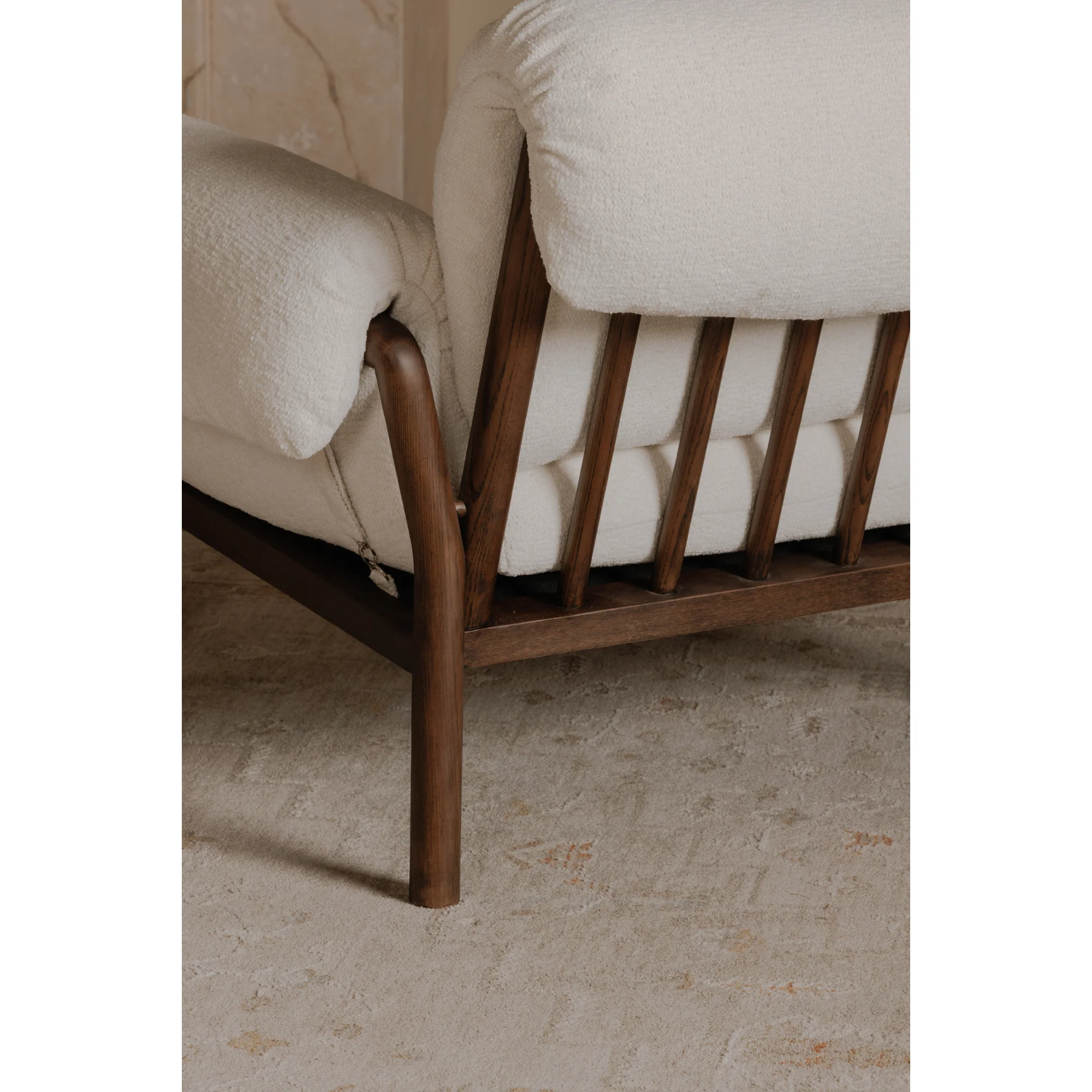 Cardero Ivory Lounge Chair - Image 8