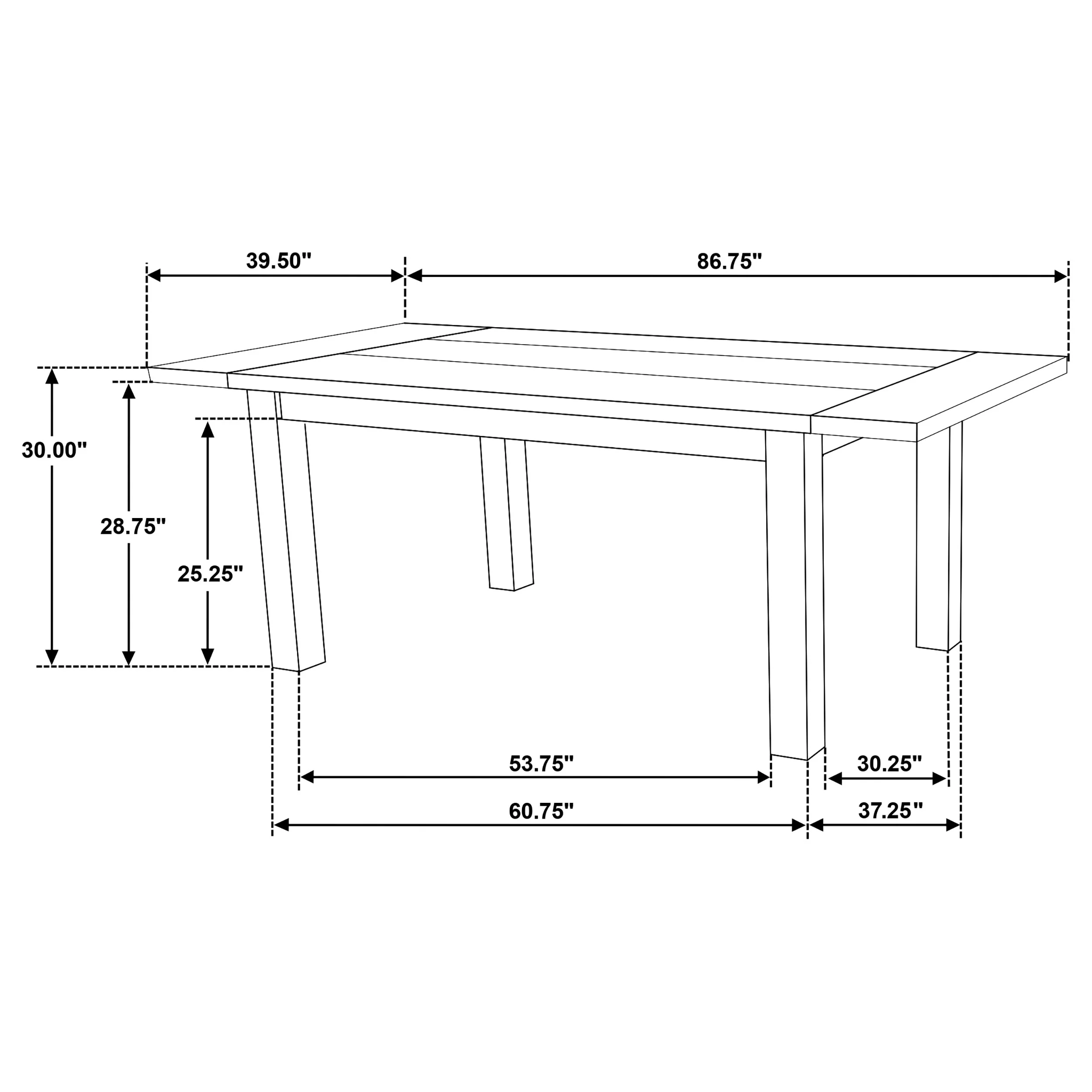 Cardova Vineyard Oak 5-piece Extension Table Dining Set - Image 13