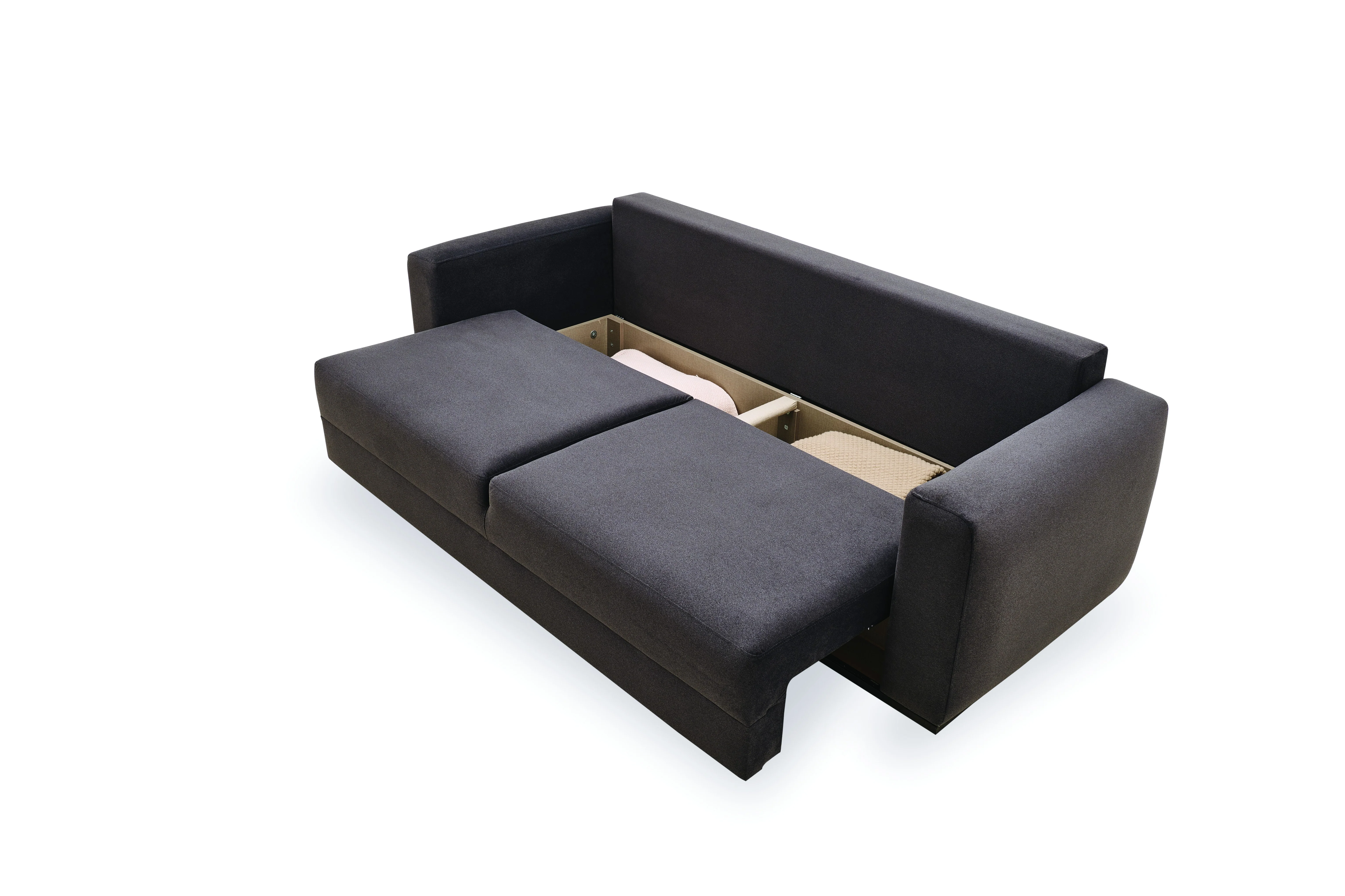 Carino Gray Flannel Sofa Bed - Image 10