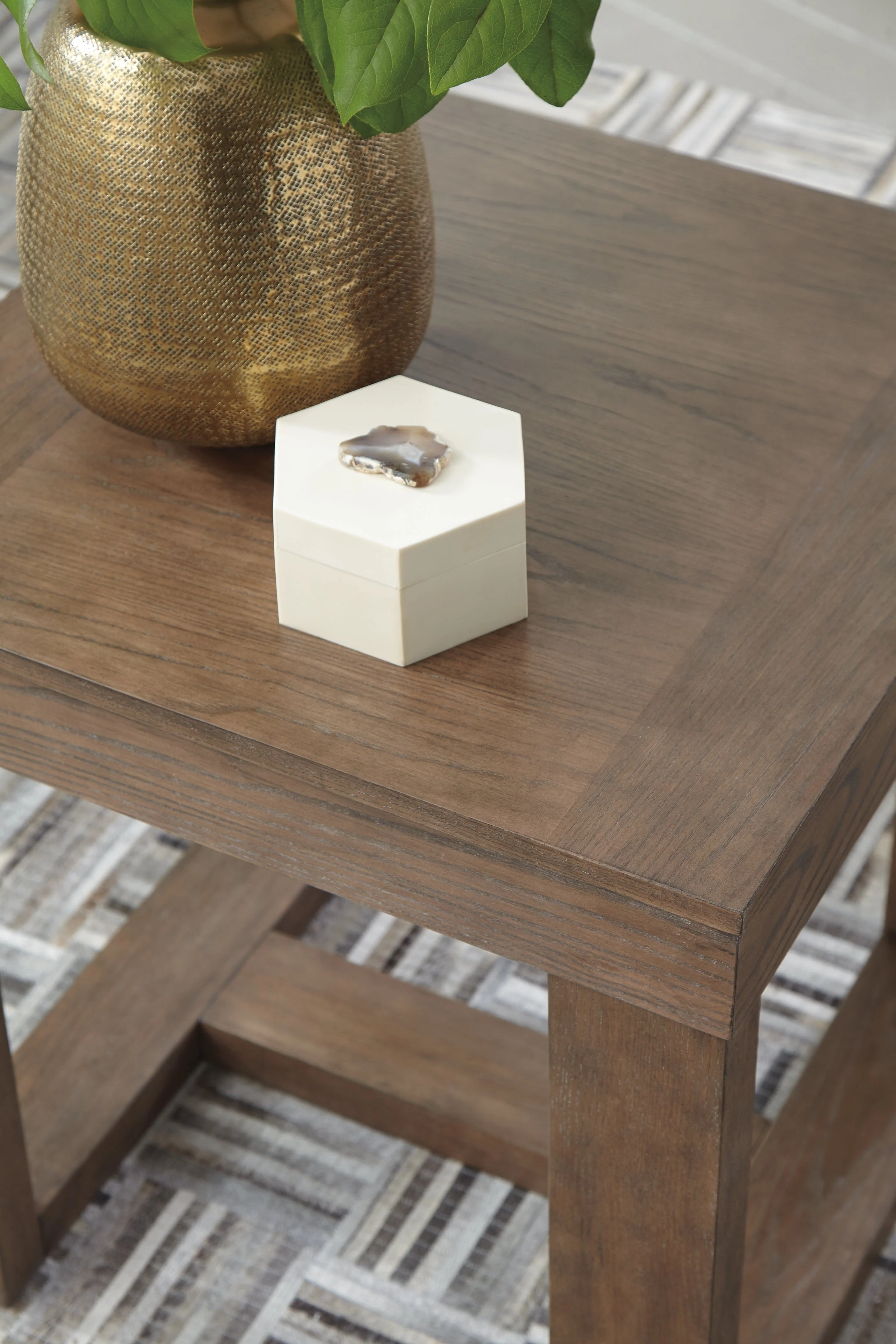 Cariton Gray End Table (Online Special Price) - Image 2