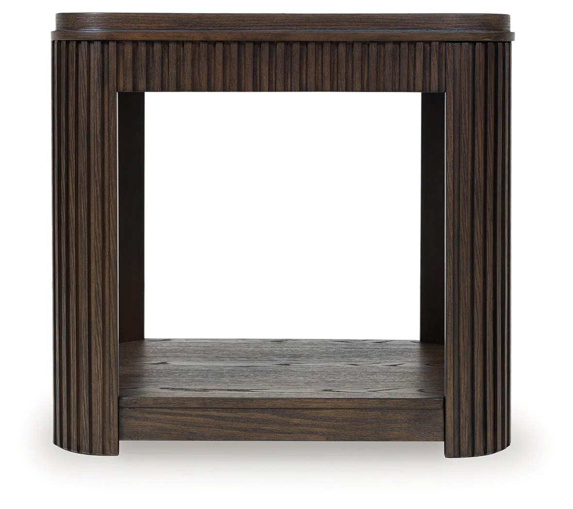 Carlibrie Warm Brown Rectangular End Table (Online Special Price) - Image 3
