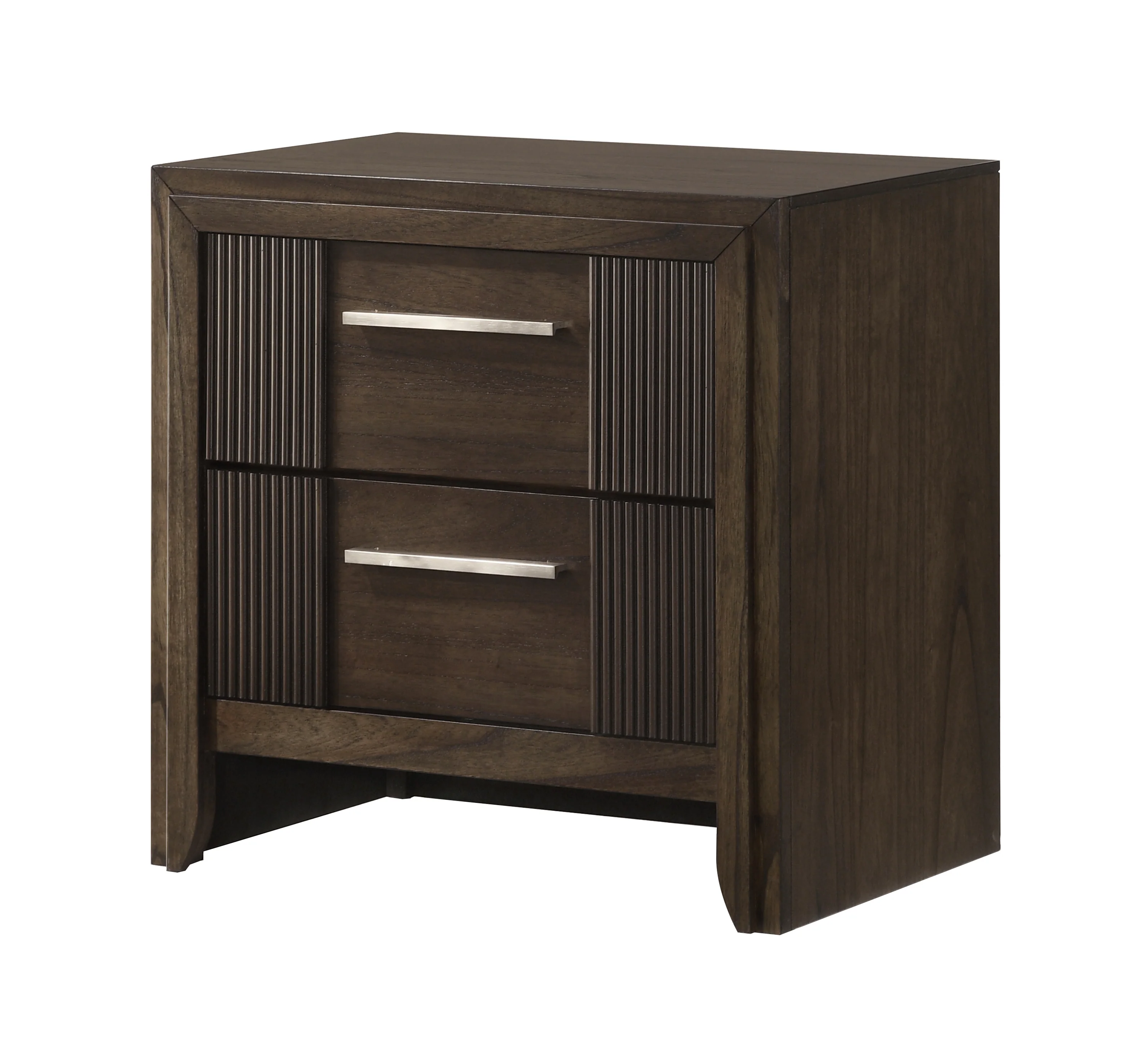 Carlton Brown Upholstered Panel Bedroom Set - Image 10