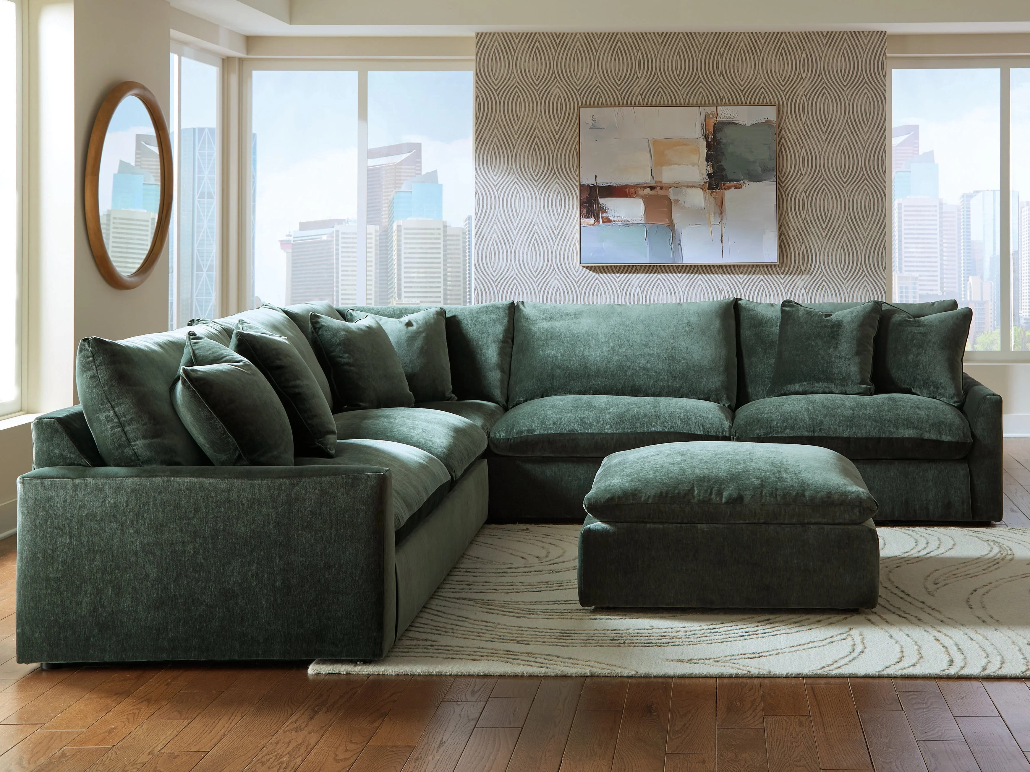 Carriage View Jade 3-Piece Sectional (Online Special Price) - Image 2