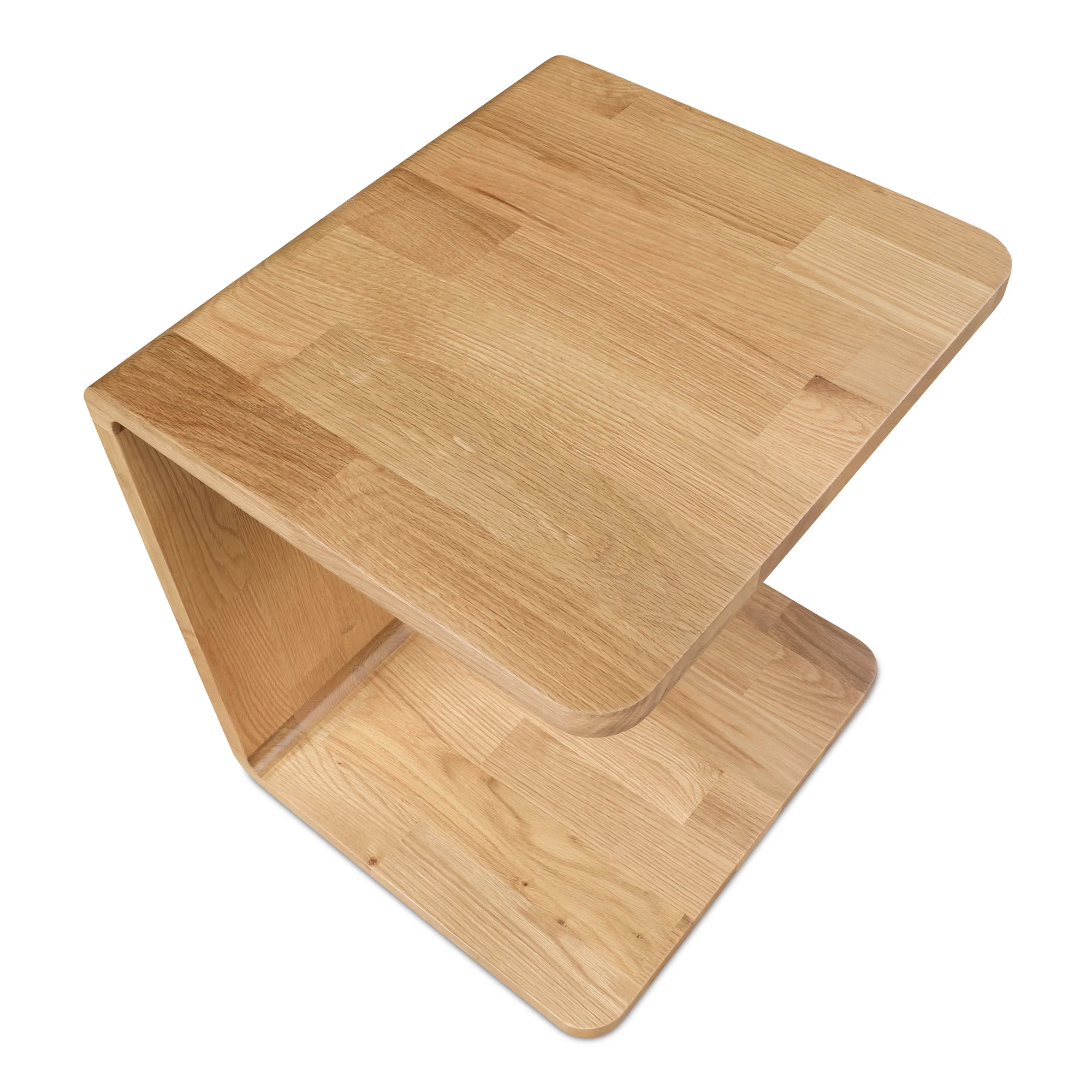 Carrie Natural Oak Side Table - Image 4