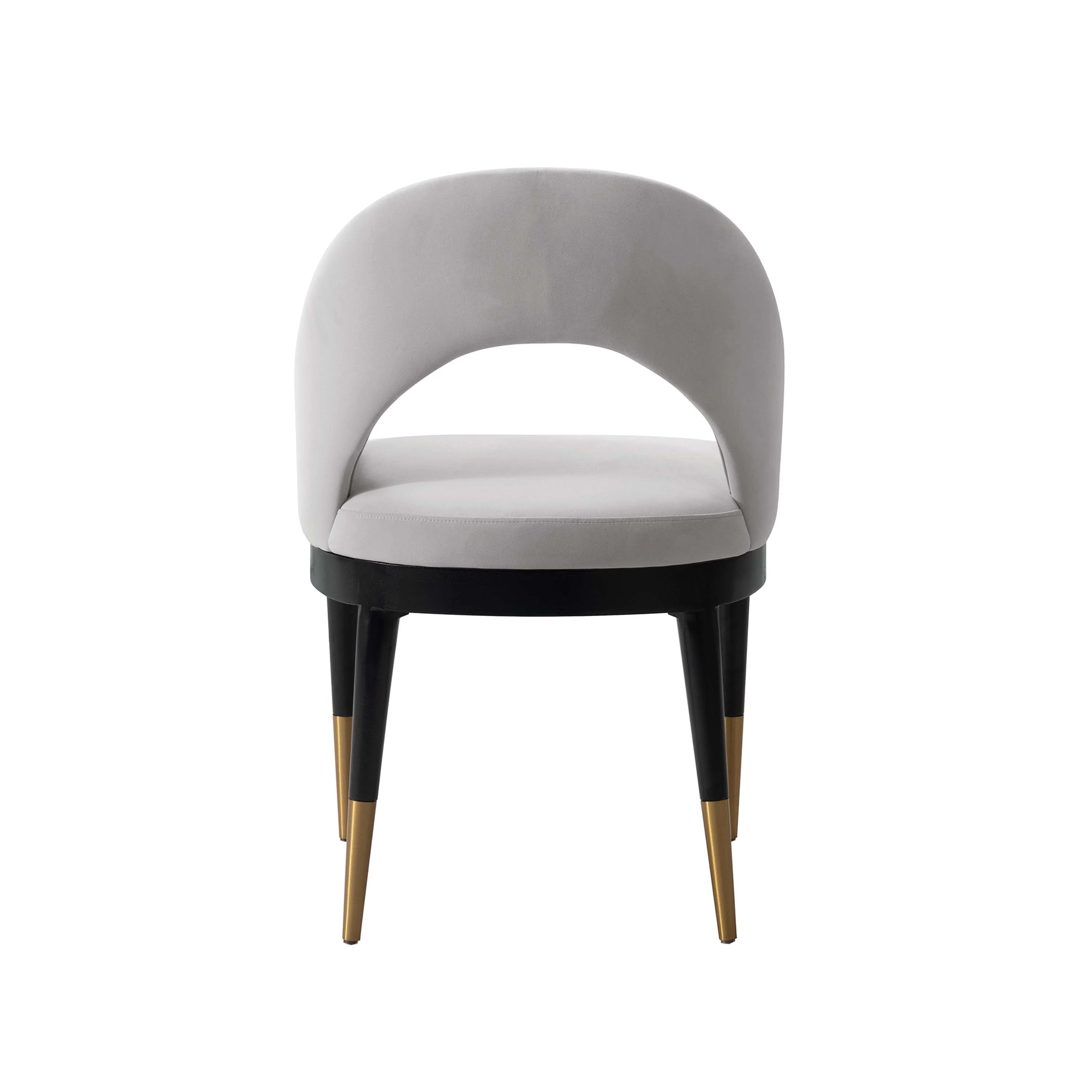 Carrington Dining Armchair in Light Grey (set of 2) - Image 10