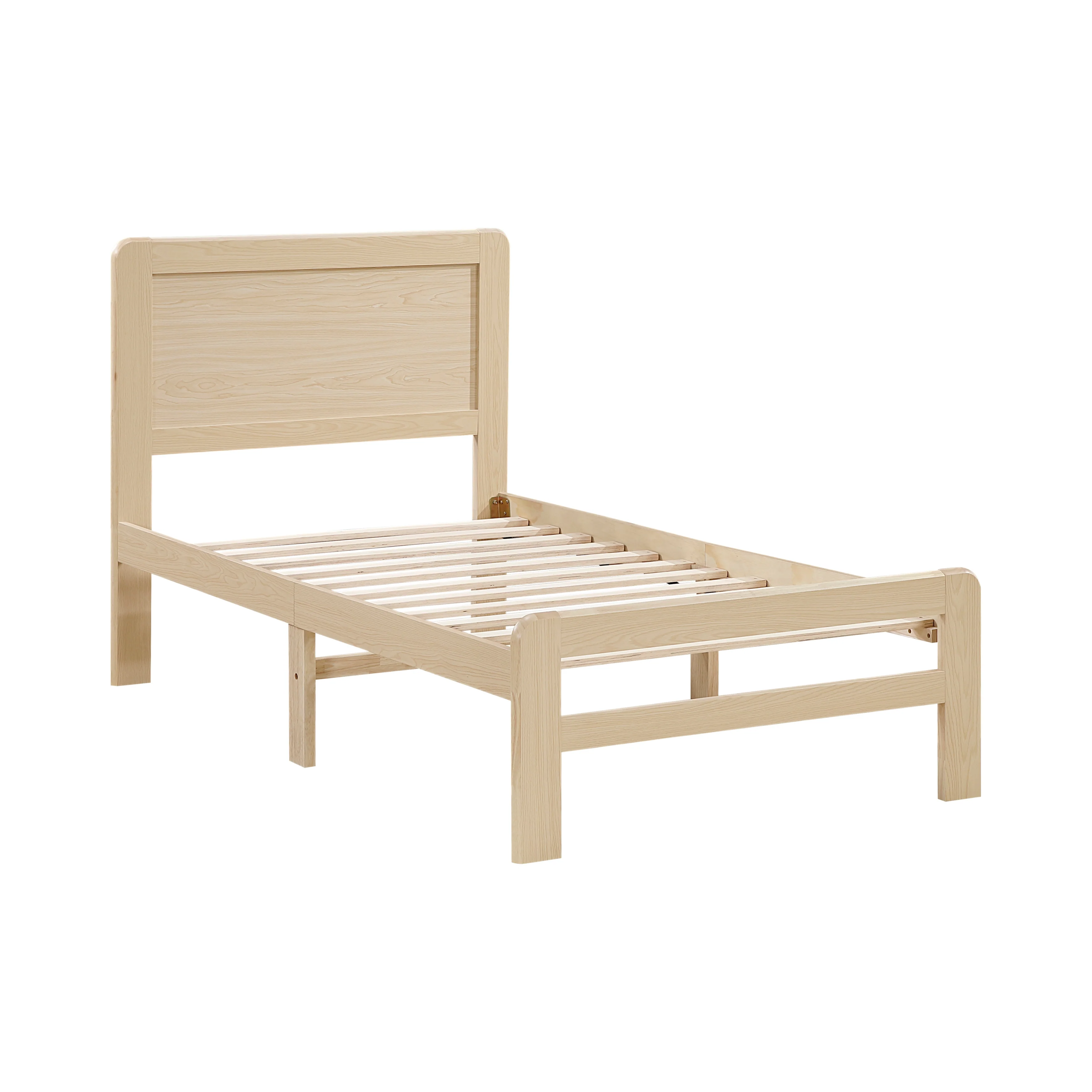Carter Natural Twin Platform Bed - Image 4