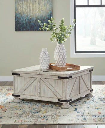 Carynhurst Whitewash Coffee Table (Online Special Price) - Image 4