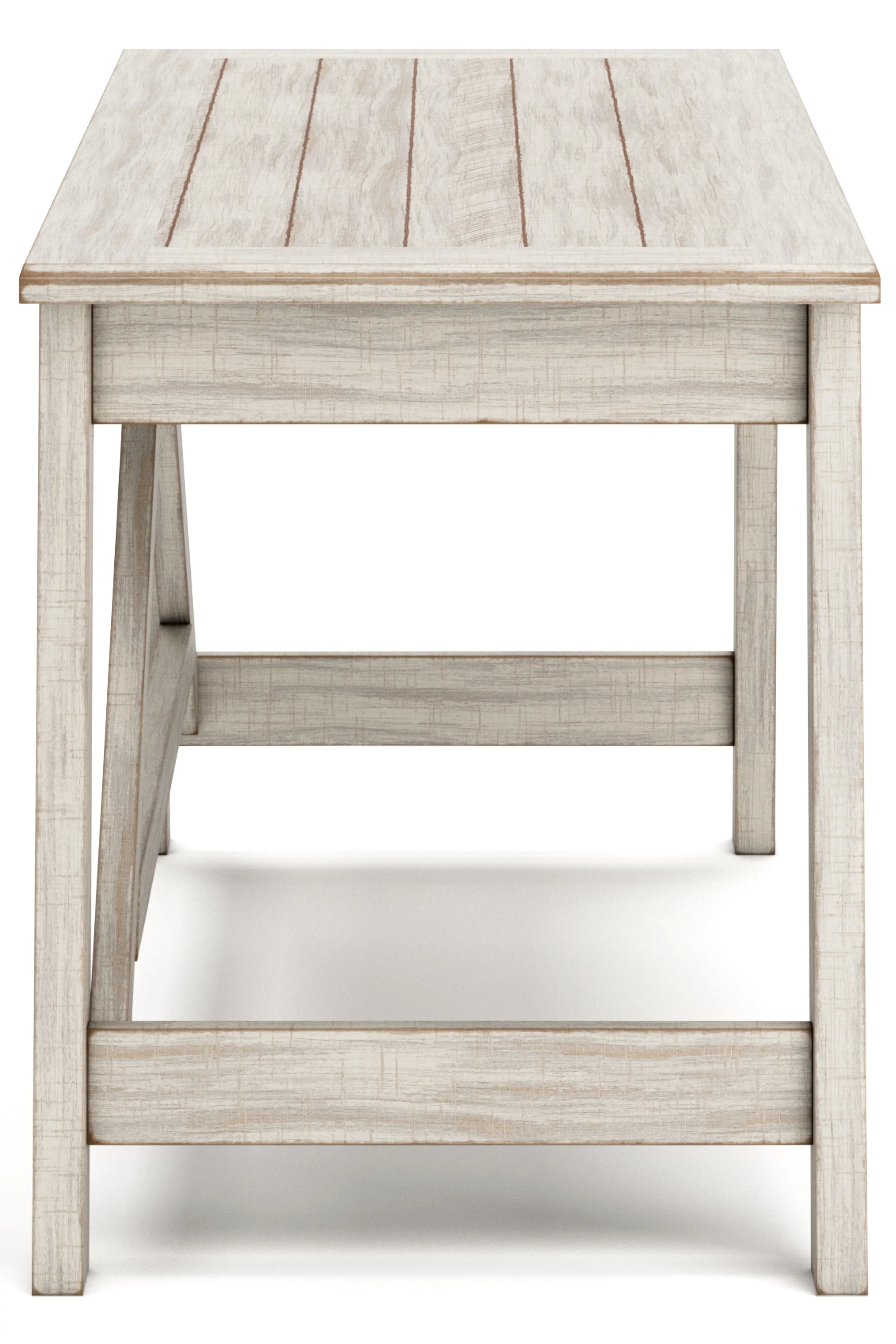 Carynhurst Whitewash Home Office Desk & Bookcase & Printer Stand (Online Special Price) - Image 6