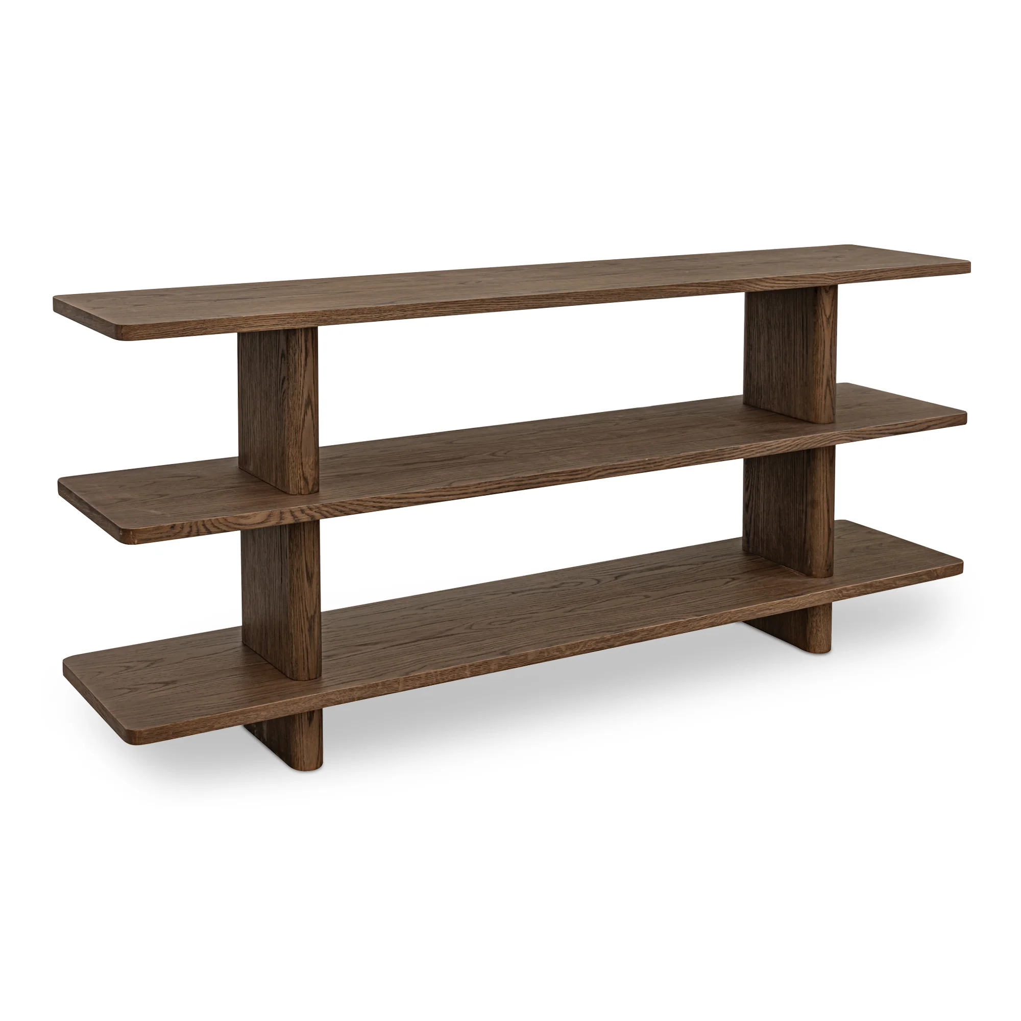Casey Dark Brown Small Bookcase - Image 2
