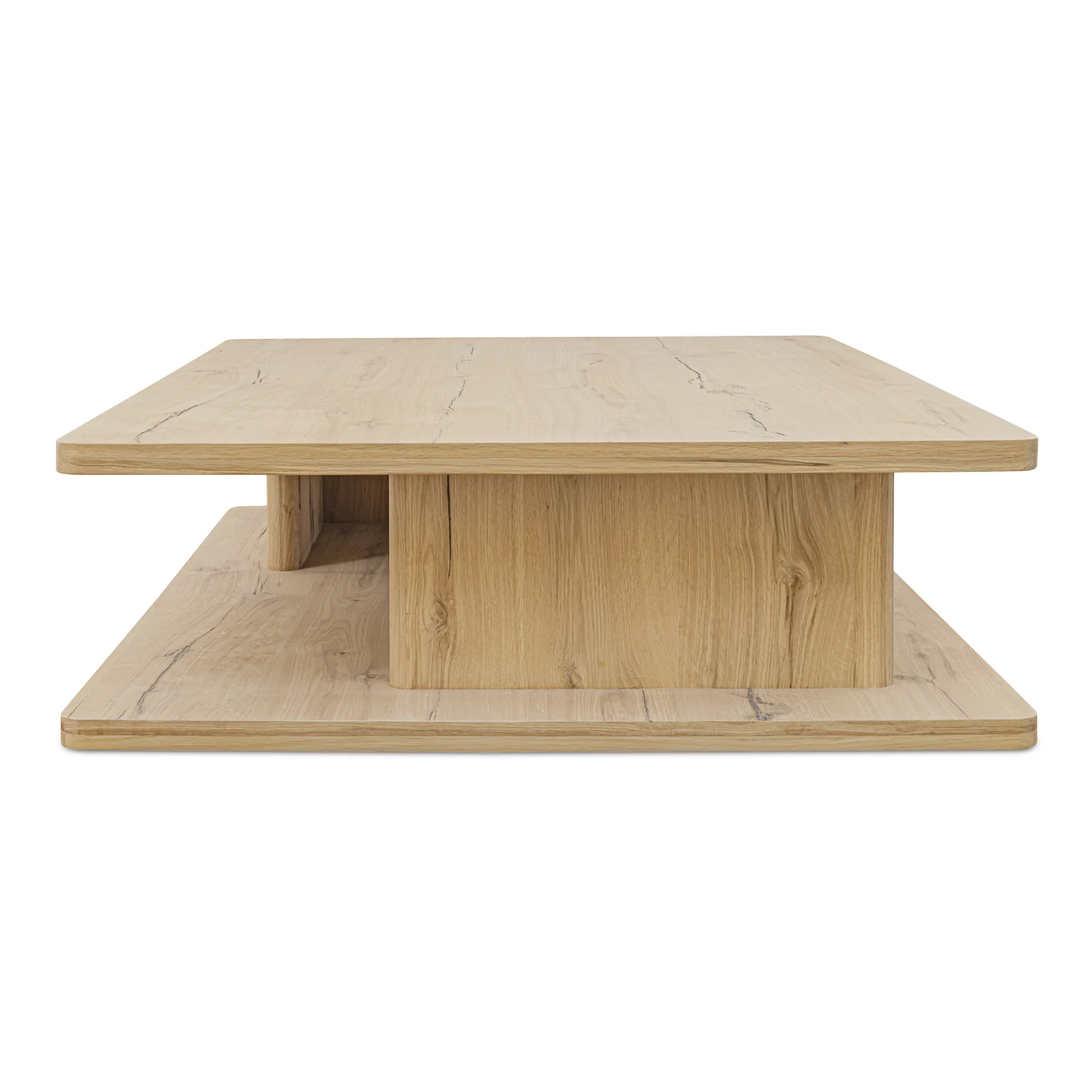 Casey Rustic Oak Large Coffee Table - Image 4