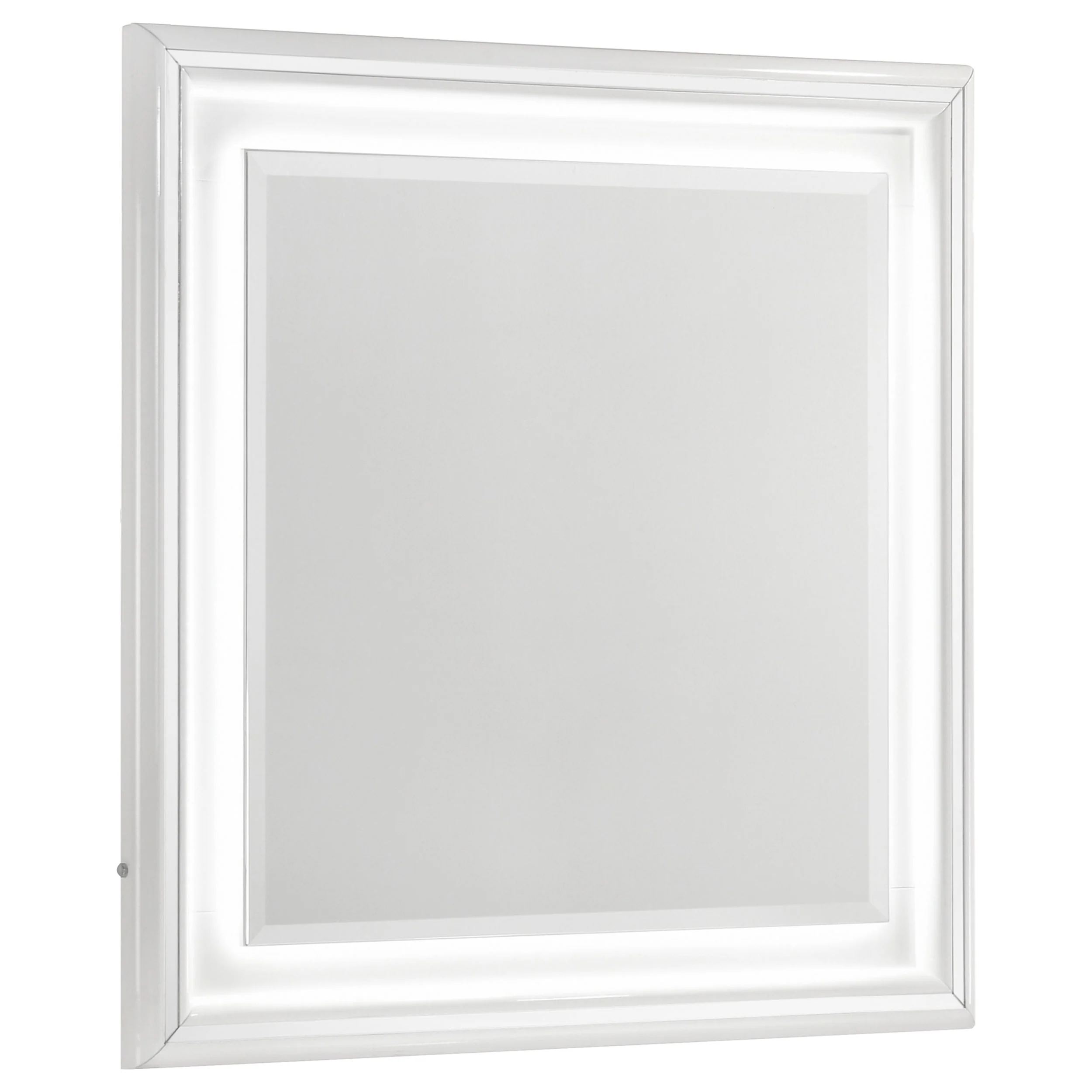 Cassia White High Gloss Dresser Mirror - Image 2