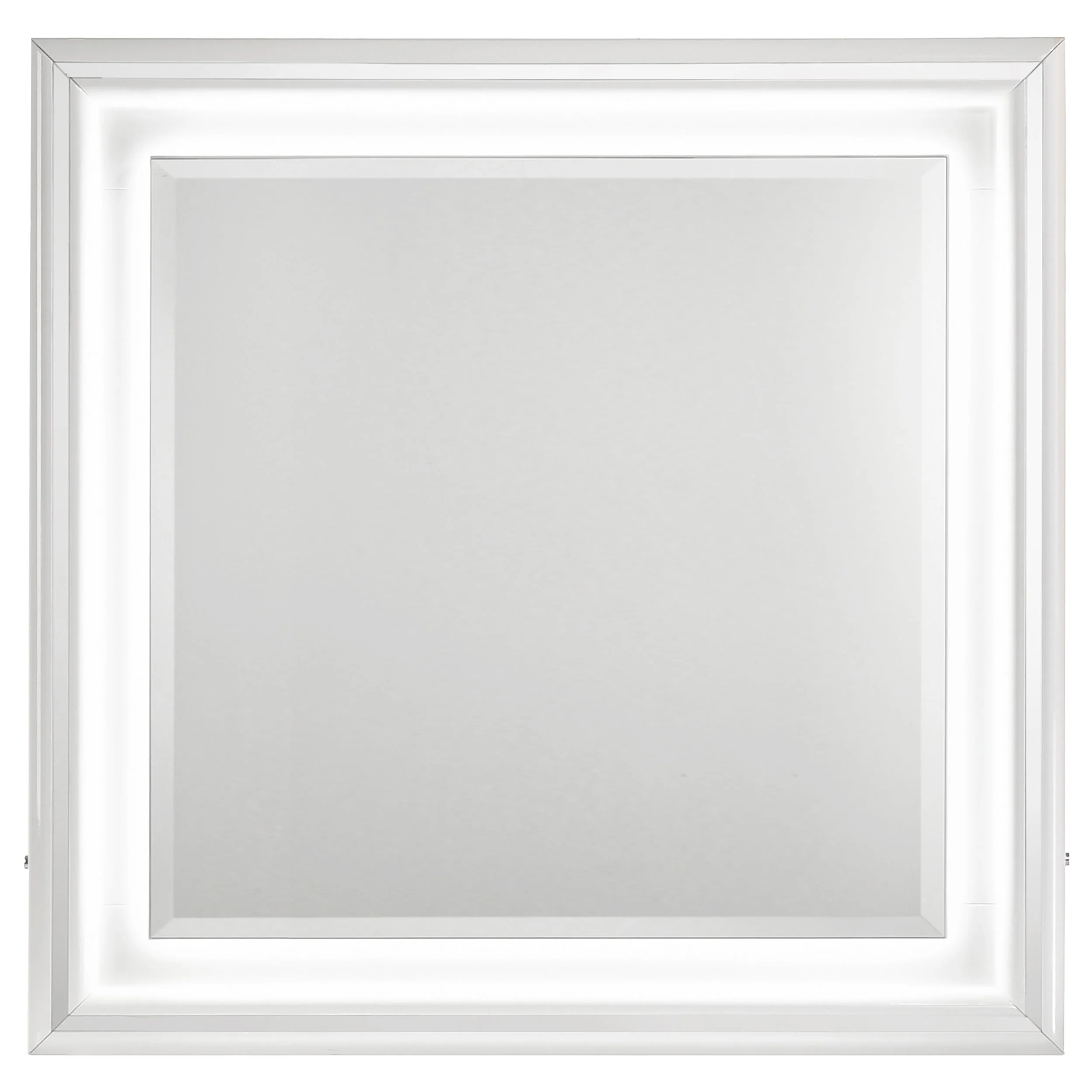 Cassia White High Gloss Dresser Mirror - Image 3