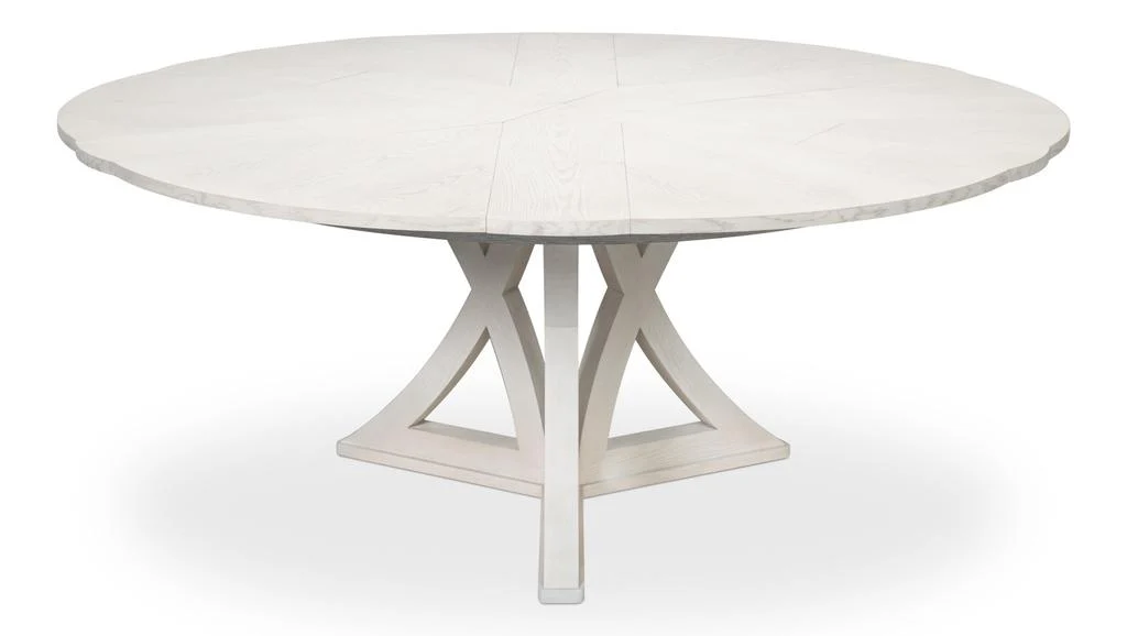 Casual Jupe White Dining Table - Image 10