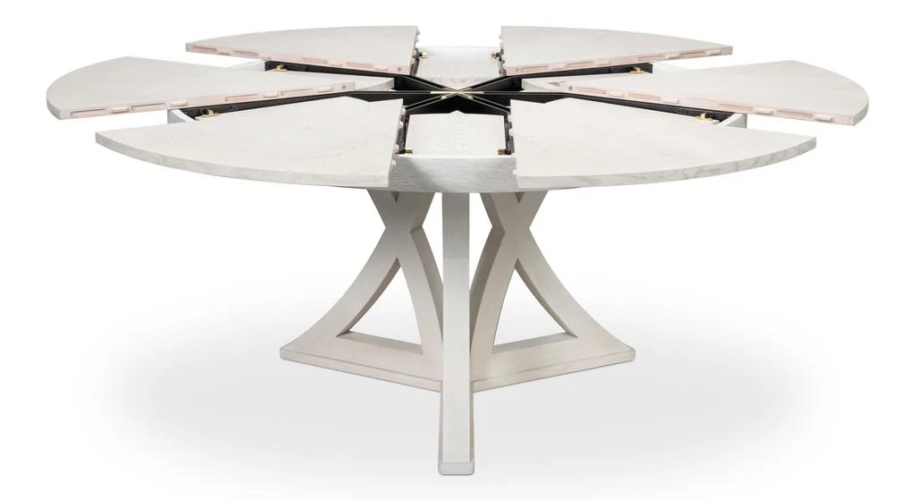 Casual Jupe White Dining Table - Image 7