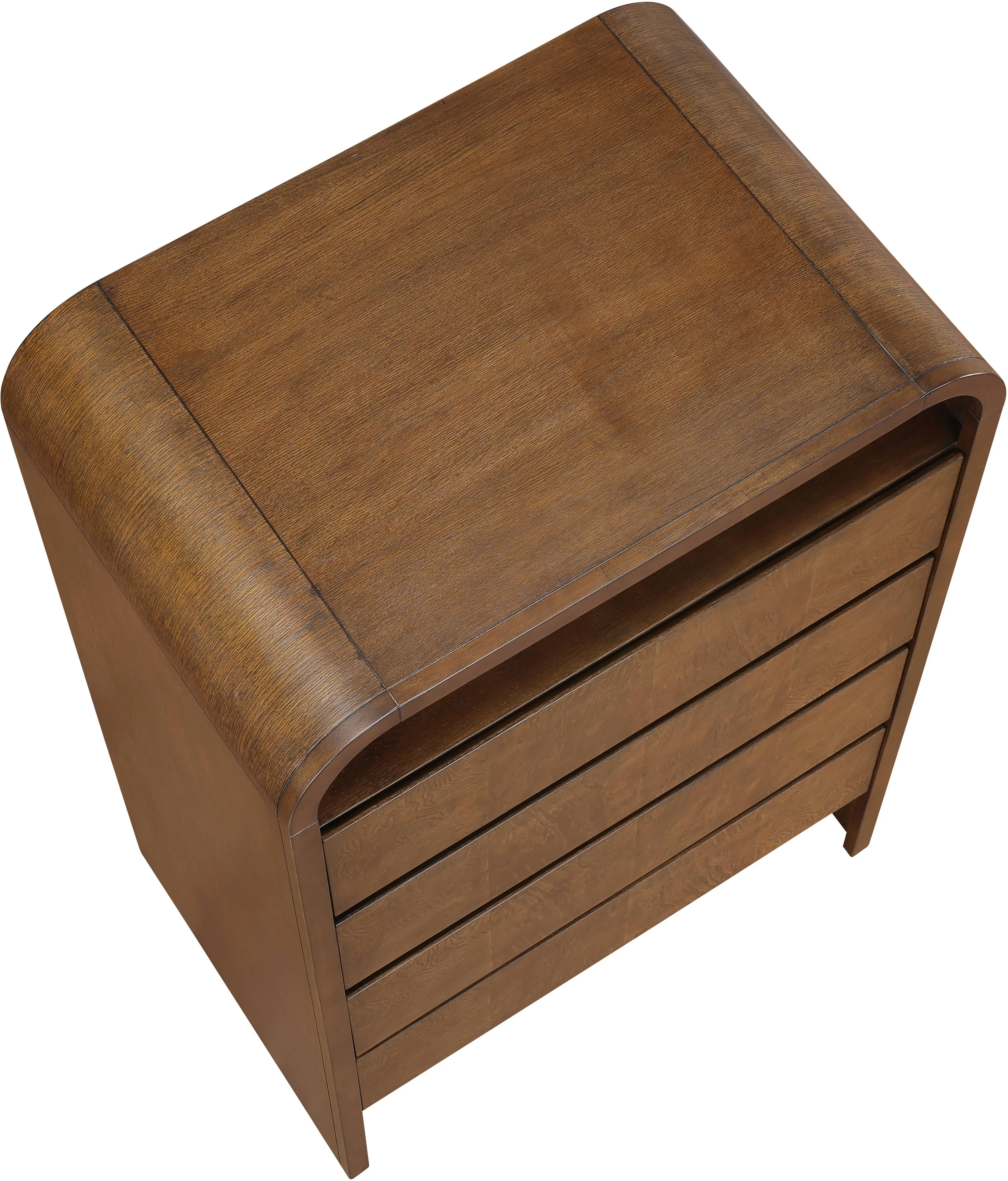 Catalina Brown Wood And Veneer Chest - Image 7