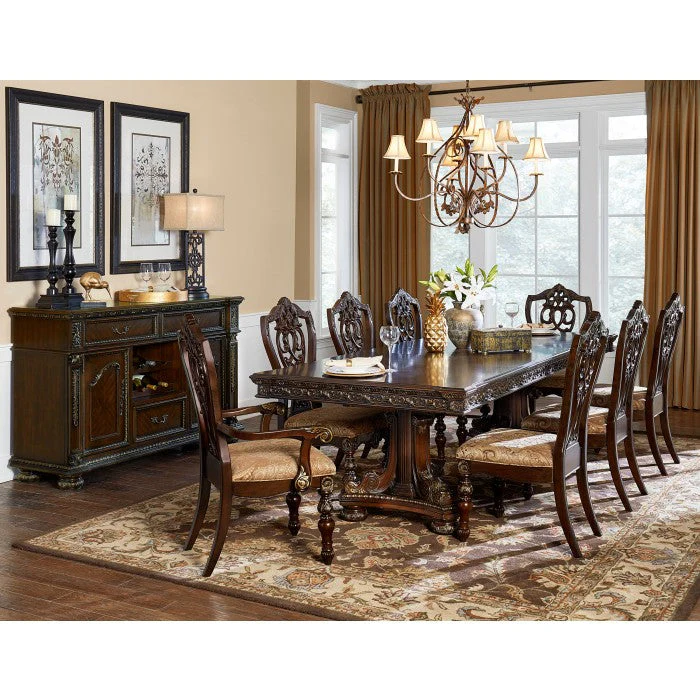 Catalonia Dark Cherry Side Chair (Set of 2) - Image 14