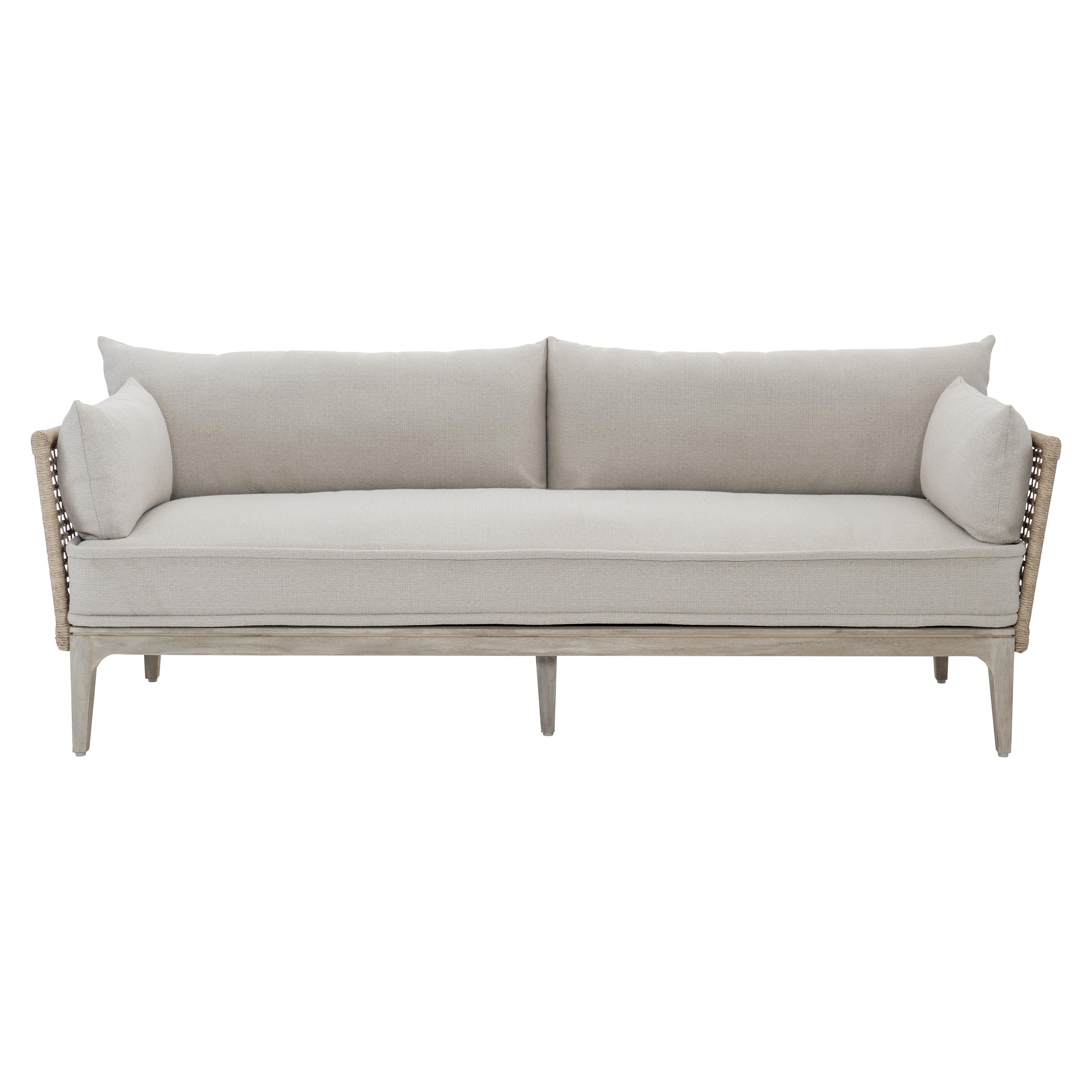 Catalonia Sun Washed/Hazelnut/Beige/Tan Outdoor Sofa - Image 3