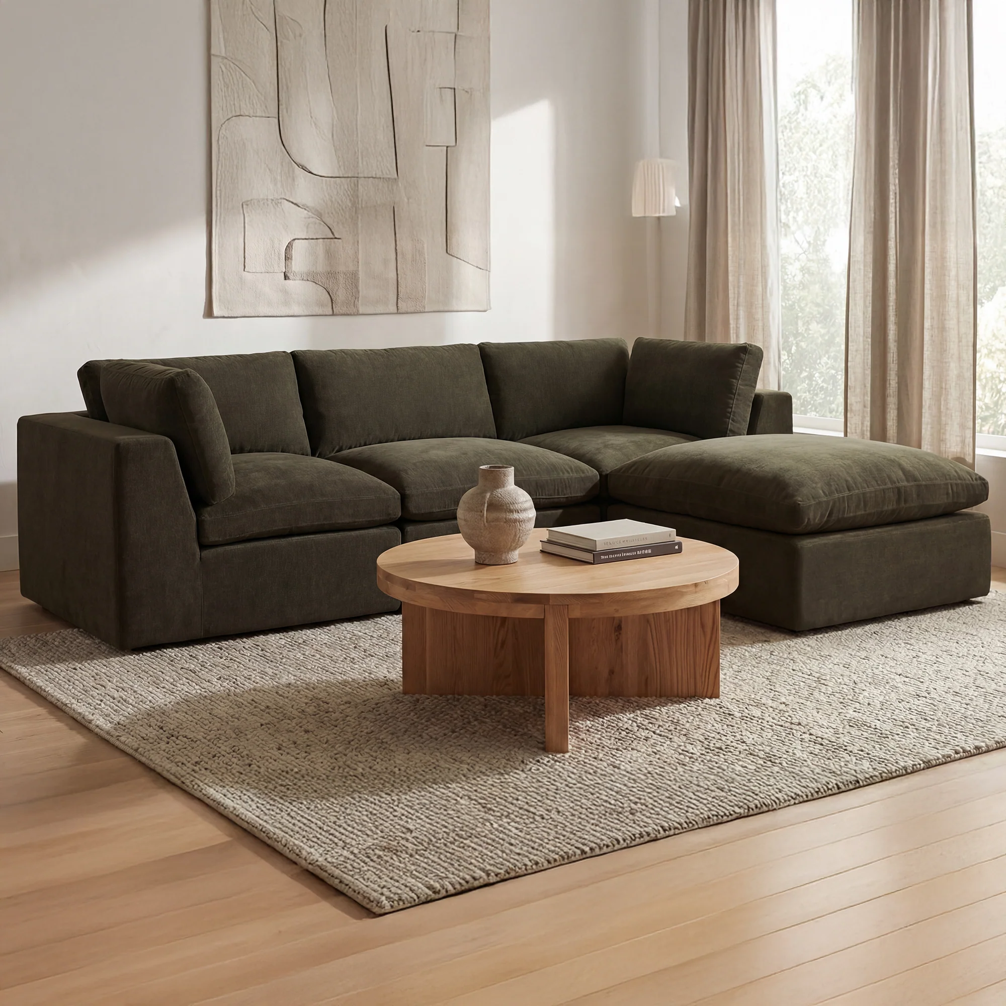 Cates Dark Green Slipper Chair - Image 7