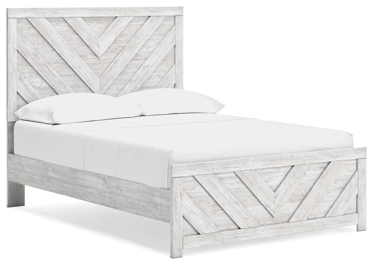 Cayboni Whitewash Full Panel Bed, Dresser and Nightstand (Online Special Price) - Image 12