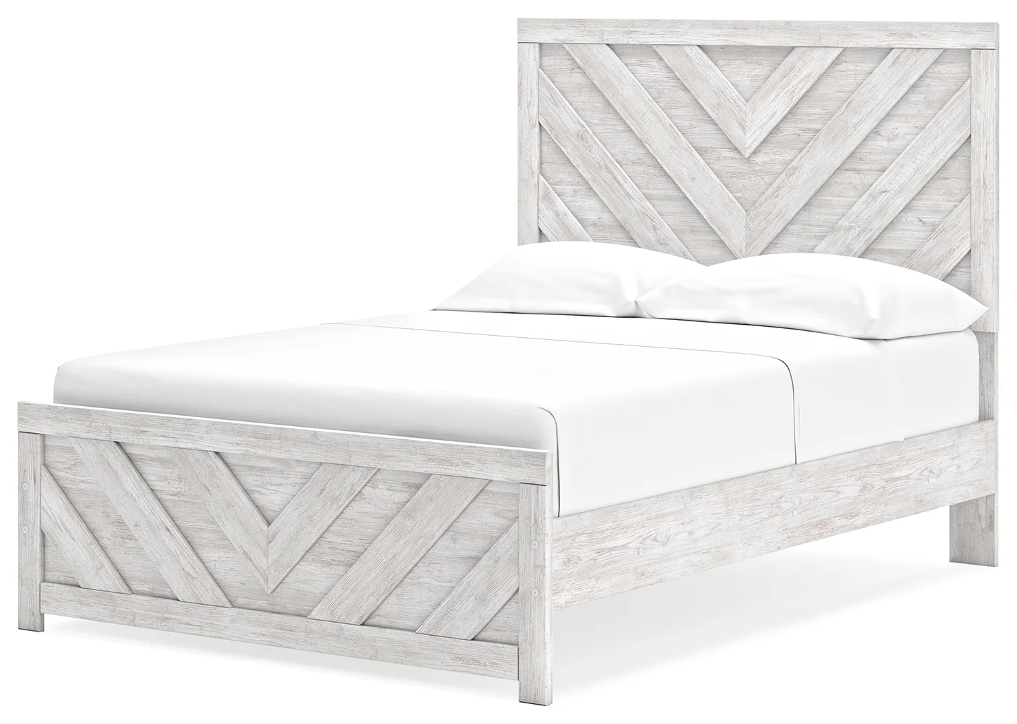 Cayboni Whitewash Full Panel Bed, Dresser and Nightstand (Online Special Price) - Image 16